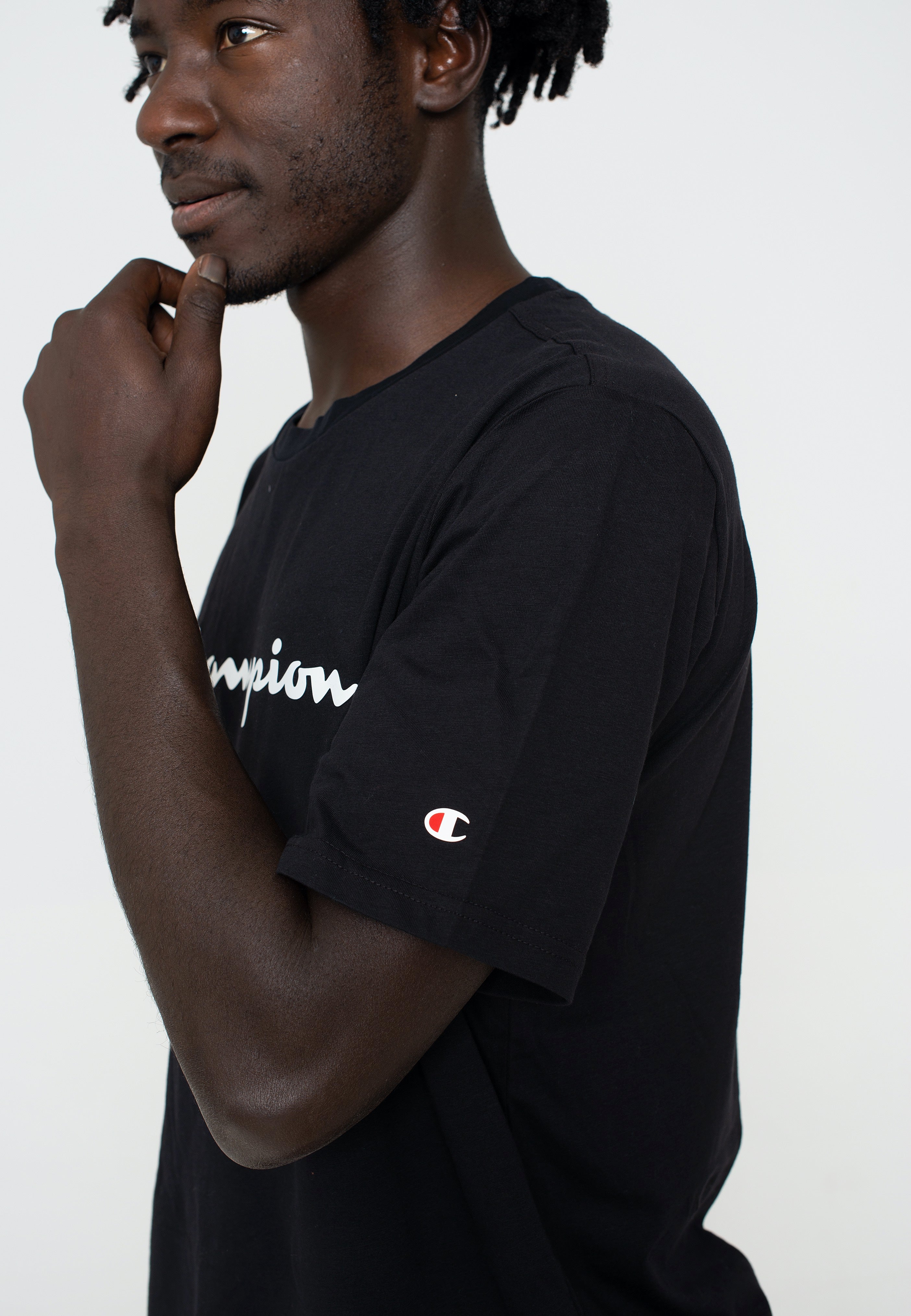 Champion - Crewneck Black Beauty - T-Shirt Cheap Sale Buy