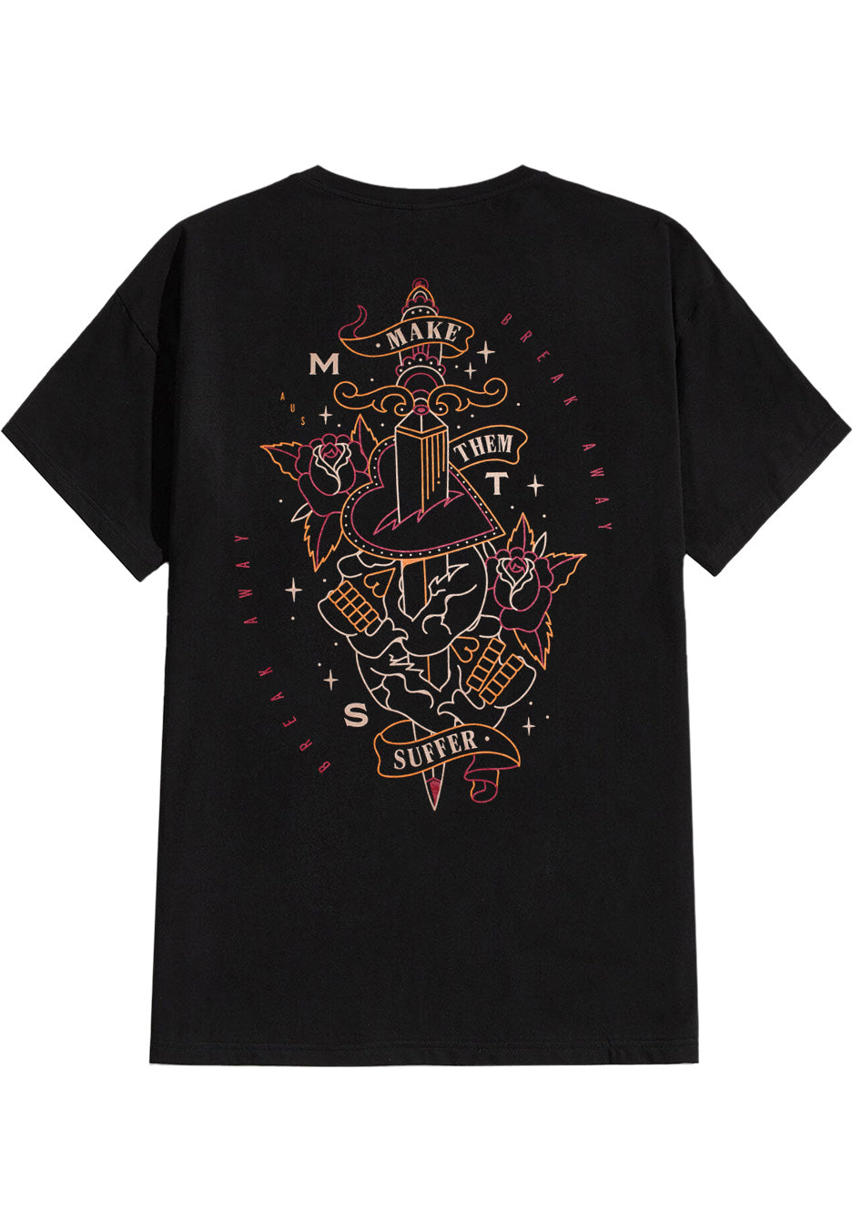 Make Them Suffer - Dagger - T-Shirt Amazon Cheap Online