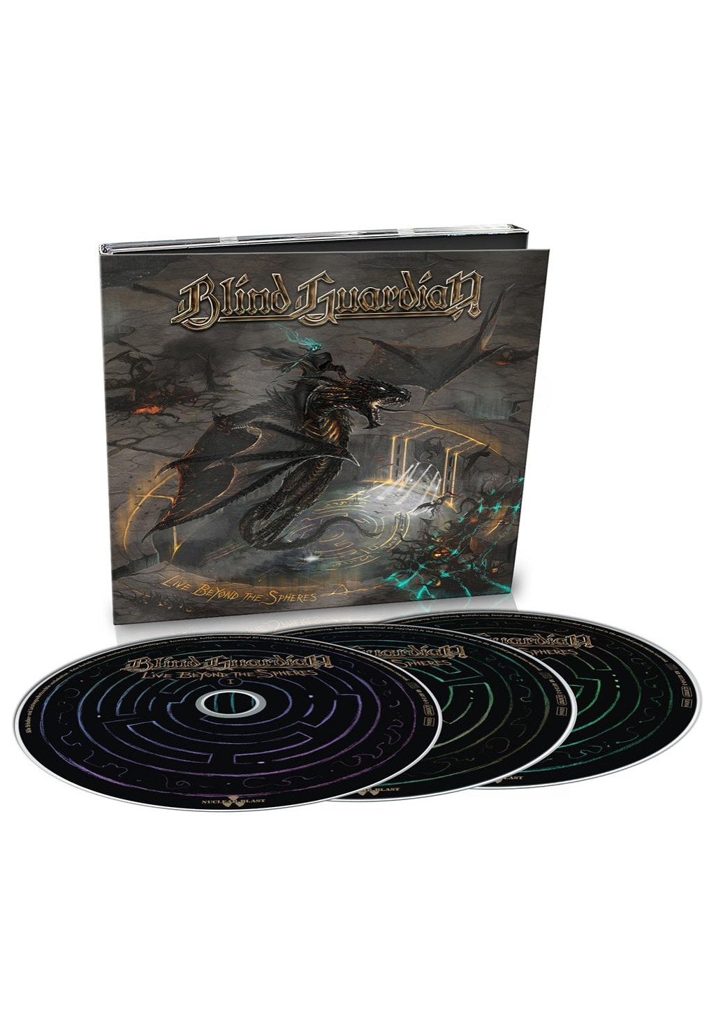 Blind Guardian - Live Beyond The Spheres - Digipak 3 CD Discount For Nice