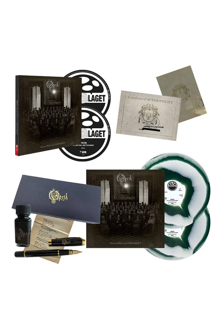 Opeth - The Last Will & Testament Ltd. Edition - Vinyl Box Set For Cheap