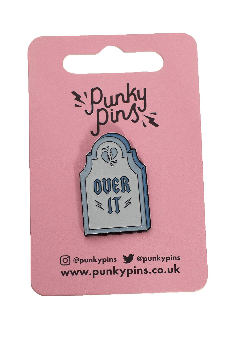 Punky Pins - Over It Blue - Pin Newest For Sale