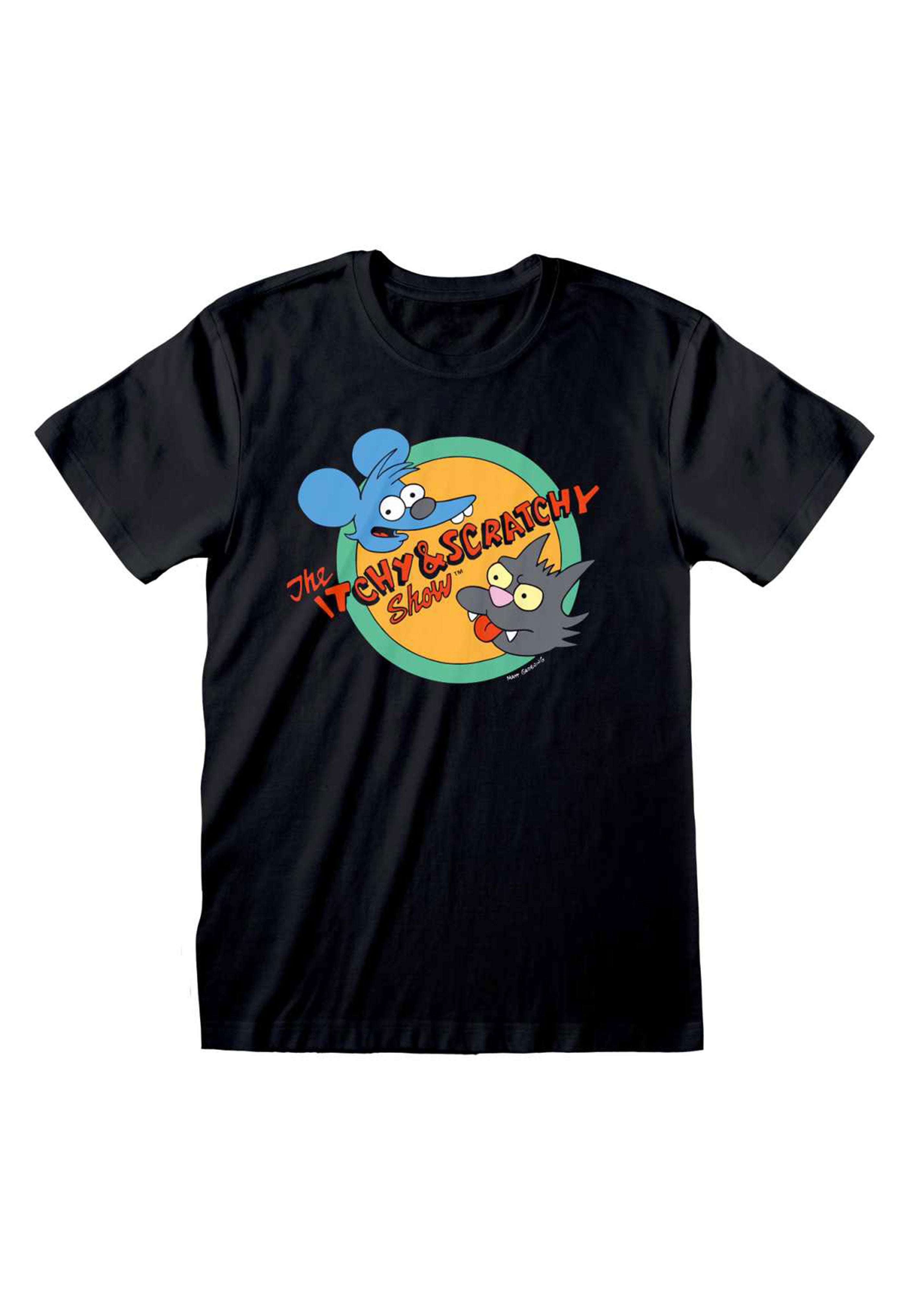 The Simpsons - Itchy And Scratchy - T-Shirt Cheap Online Store Manchester