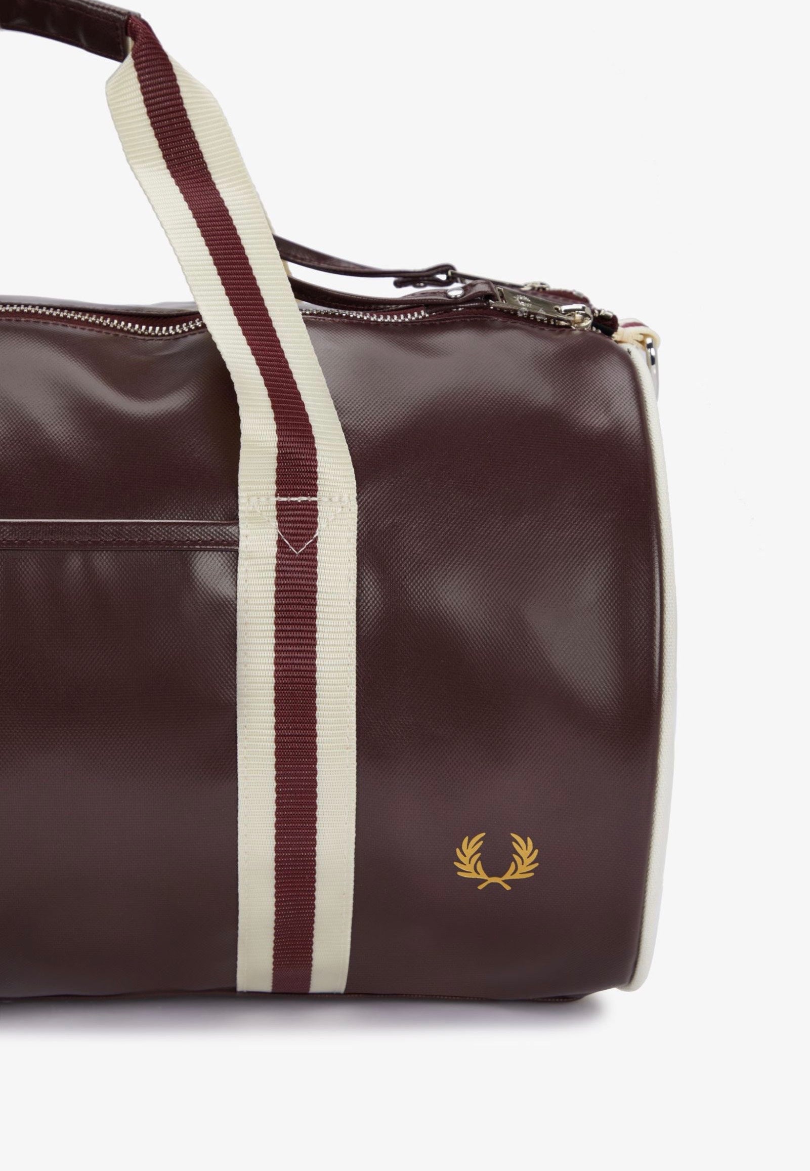 Fred Perry - Classic Barrel Oxblood/Ecru - Dufflebag Cheap