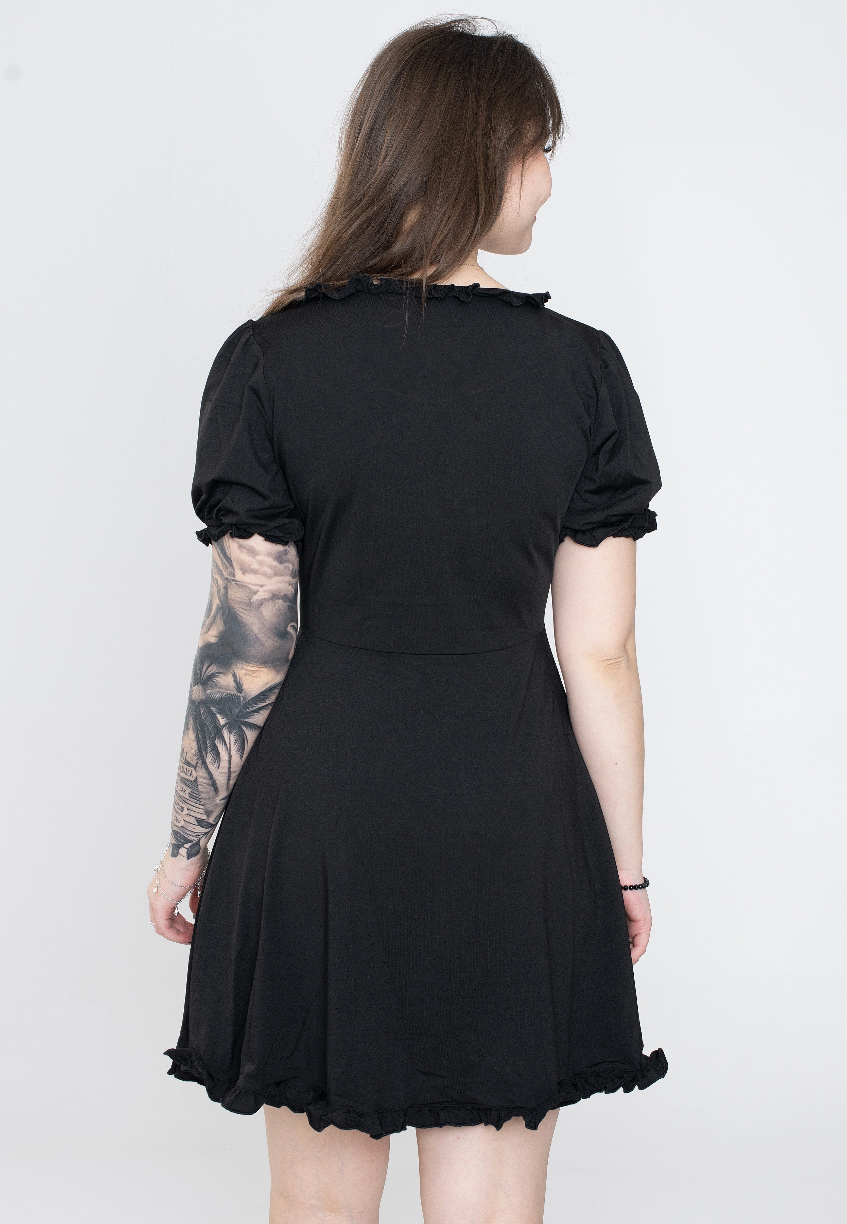 Sourpuss Clothing - Betsy Black - Dress Clearance Exclusive