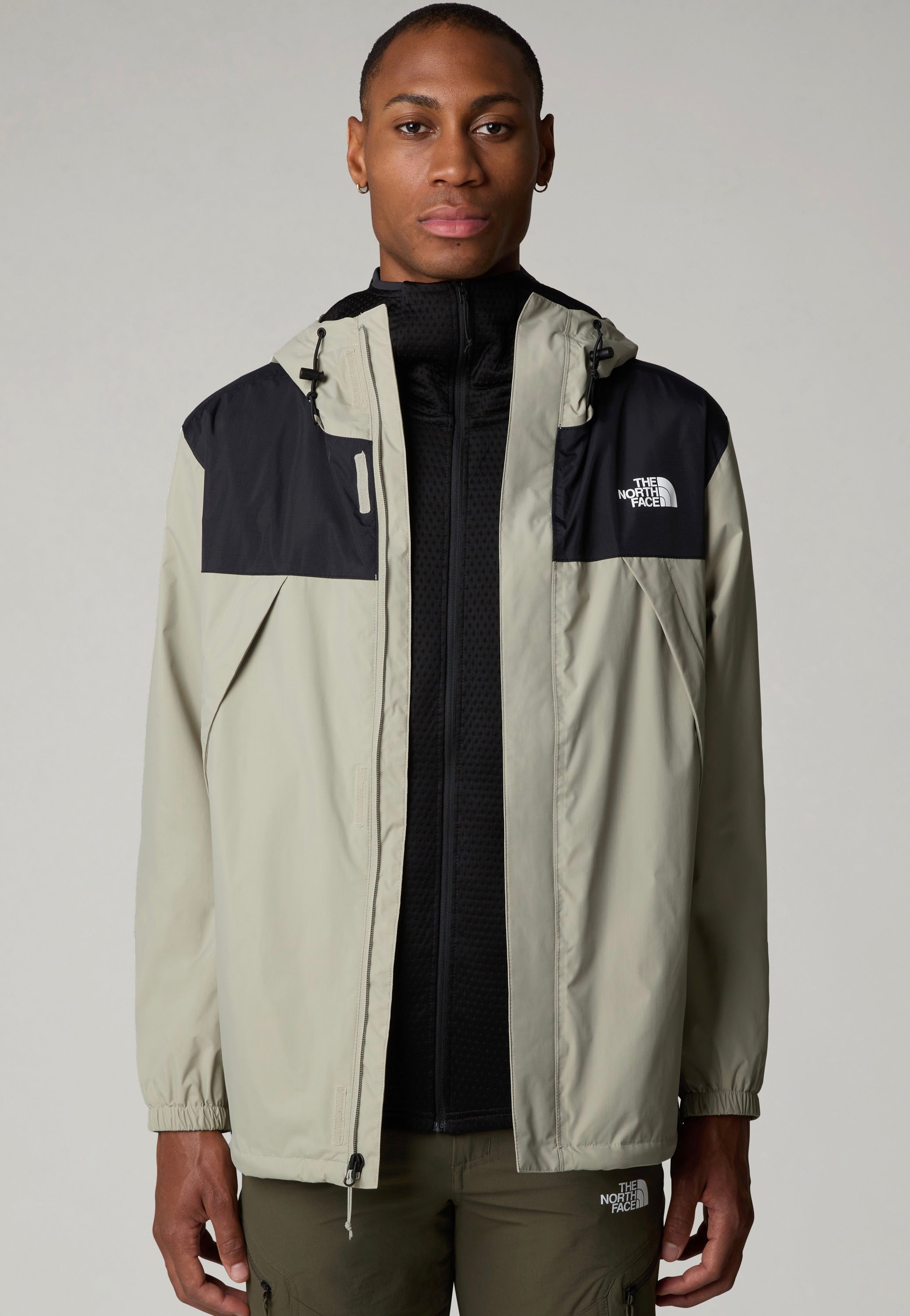 The North Face - Antora Clay Grey/Tnf Black - Jacket Free Shipping New Styles