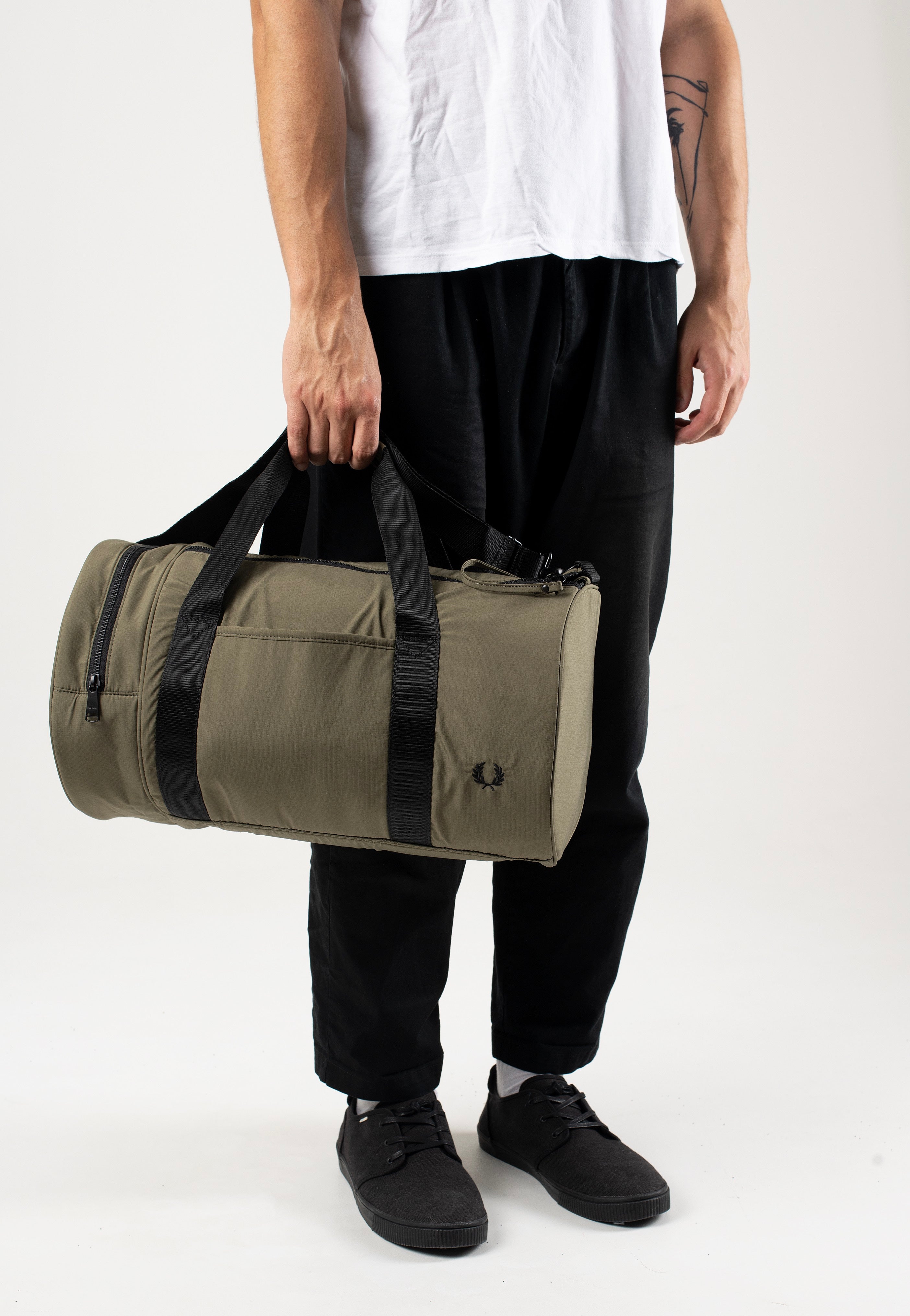 Fred Perry - Ripstop Barrel Uniform Green - Dufflebag Wide Range Of Sale Online