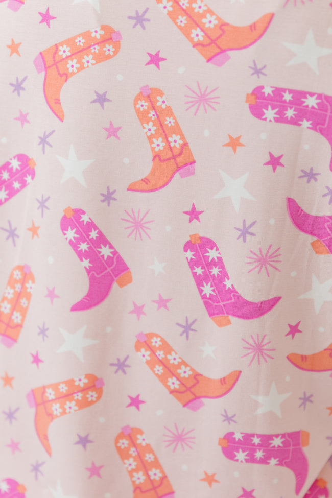 Over The Moon In Giddy Up Girly Bamboo Pajama Shorts Outlet Websites