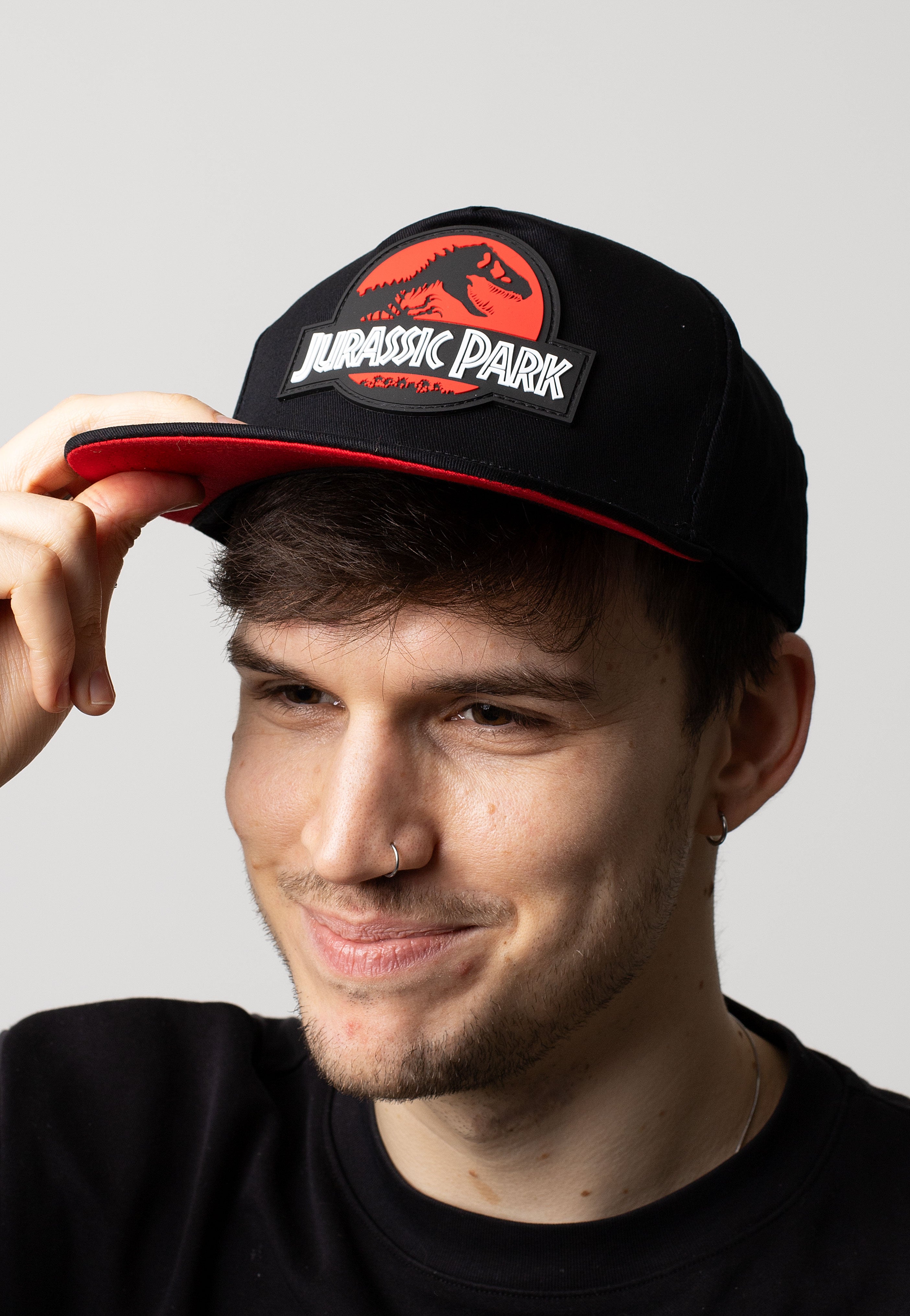 Jurassic Park - Red Logo - Cap Free Shipping Inexpensive