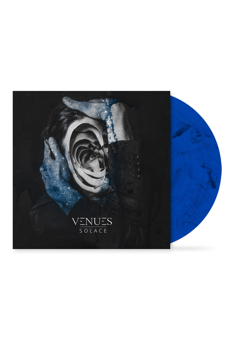 Venues - Solace Black/Blue - Marbled Vinyl Discount Ebay