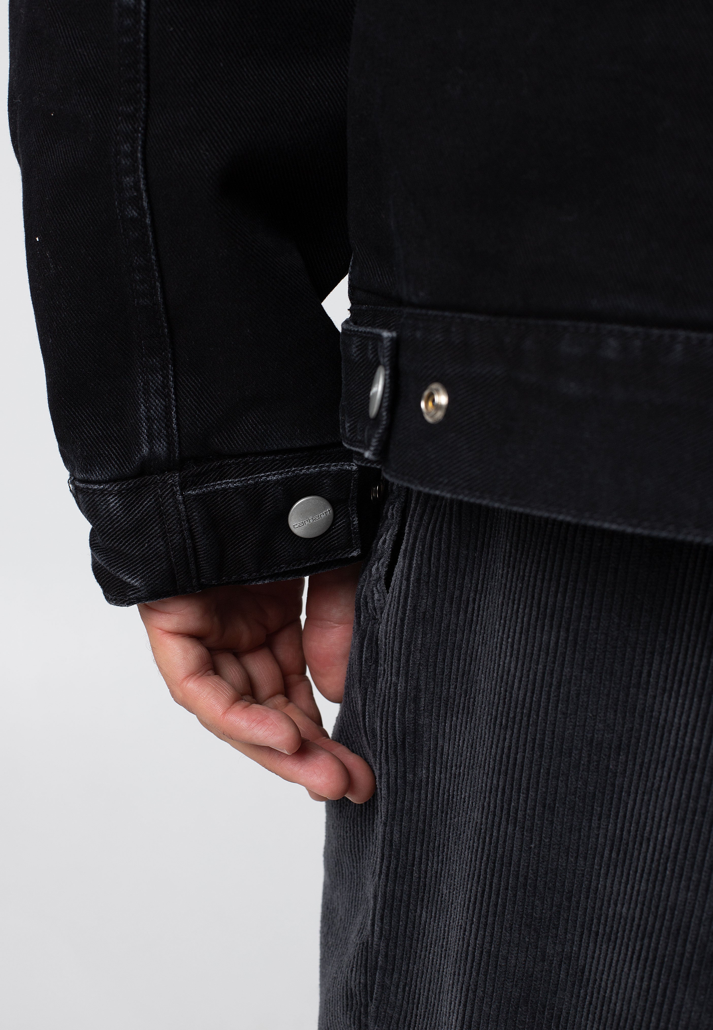 Carhartt WIP - Herald Stone Washed Black/Wall - Jacket Buy Cheap Outlet Locations