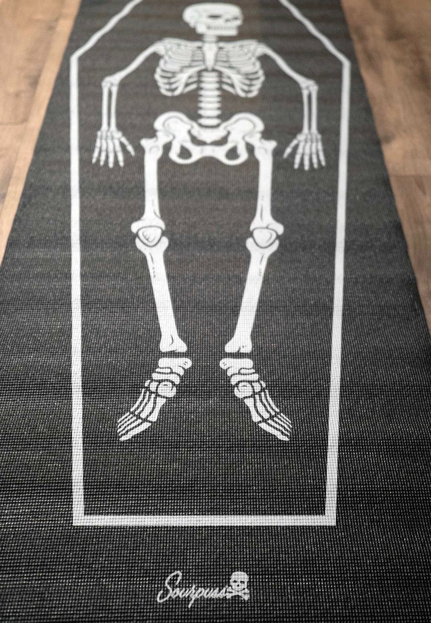 Sourpuss Clothing - Corpse Pose Black - Yoga Mat Outlet Wiki