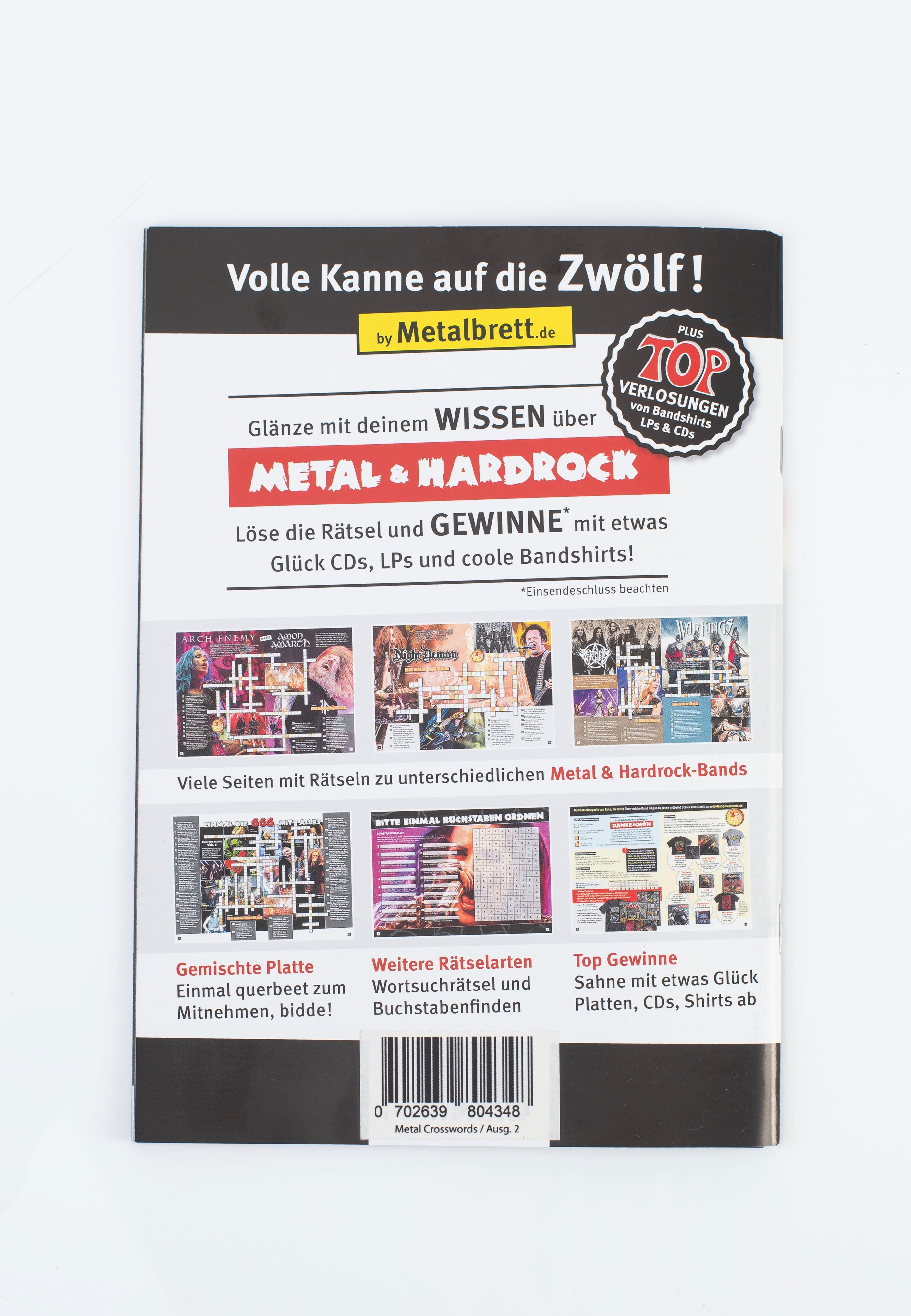 Various Artists - Metal Crosswords Ausgabe 02 - Riddle Magazine Visa Payment Cheap Pice