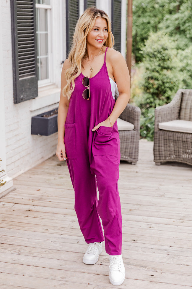 Day In The Life Magenta Jumpsuit FINAL SALE Browse Cheap Online