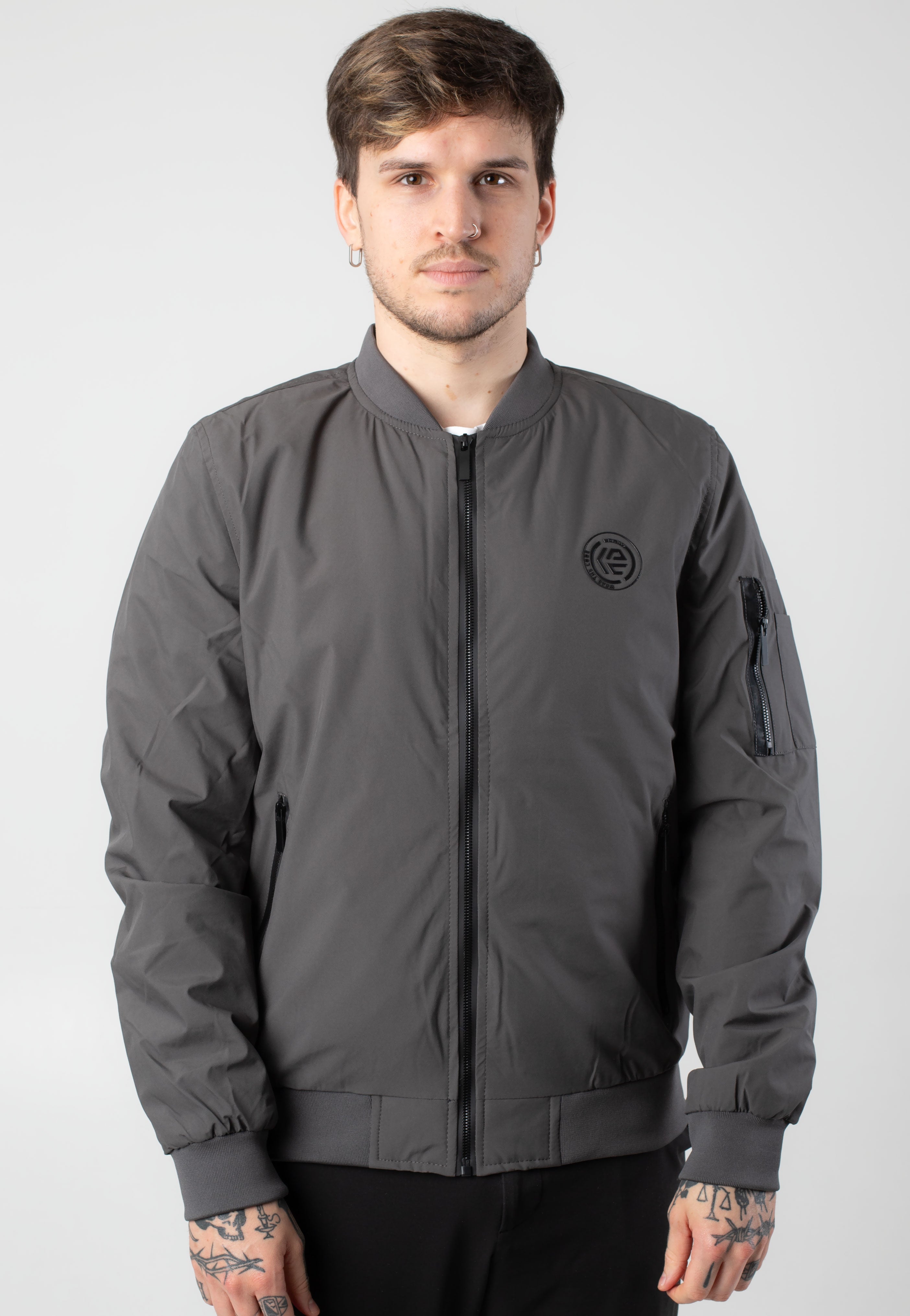 Indicode - Berto Dark Grey - Jacket With Mastercard Cheap Pice