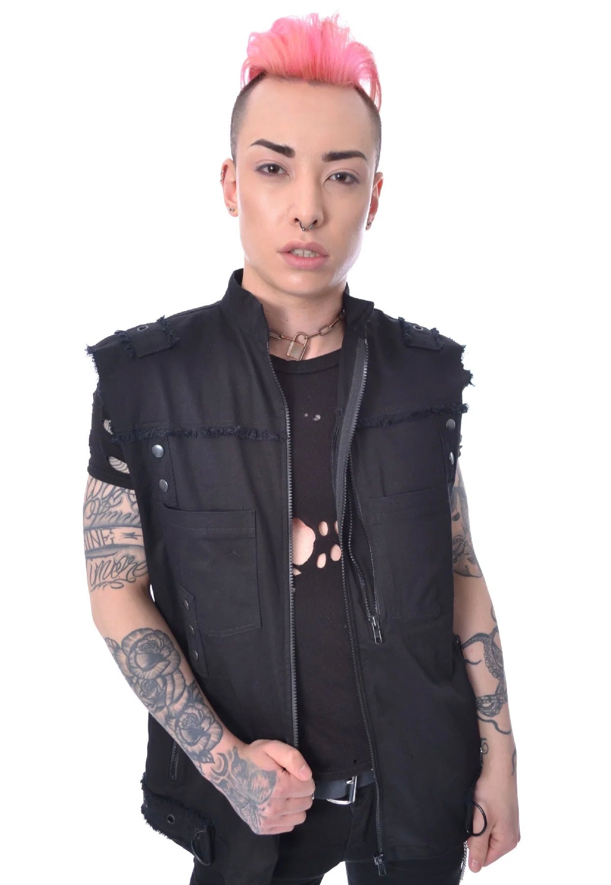 Chemical Black - Rafi Black - Vest Discount Low Cost