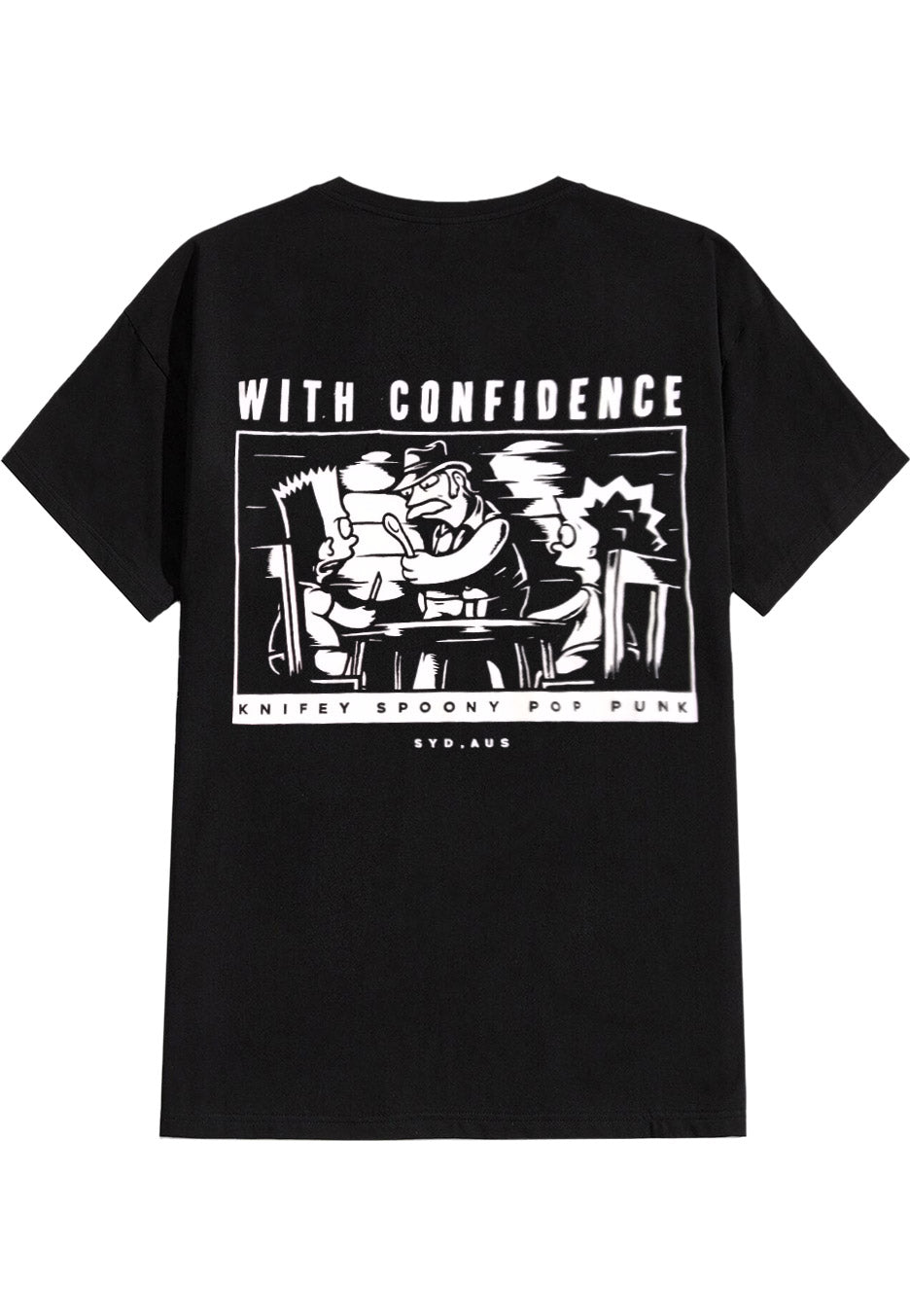 With Confidence - Knifey Spooney - T-Shirt Clearance In China