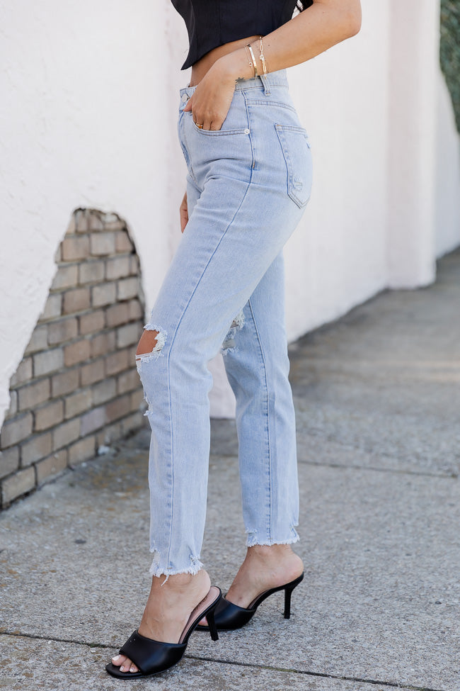 Grace Light Wash High Waisted Jeans FINAL SALE Best Seller