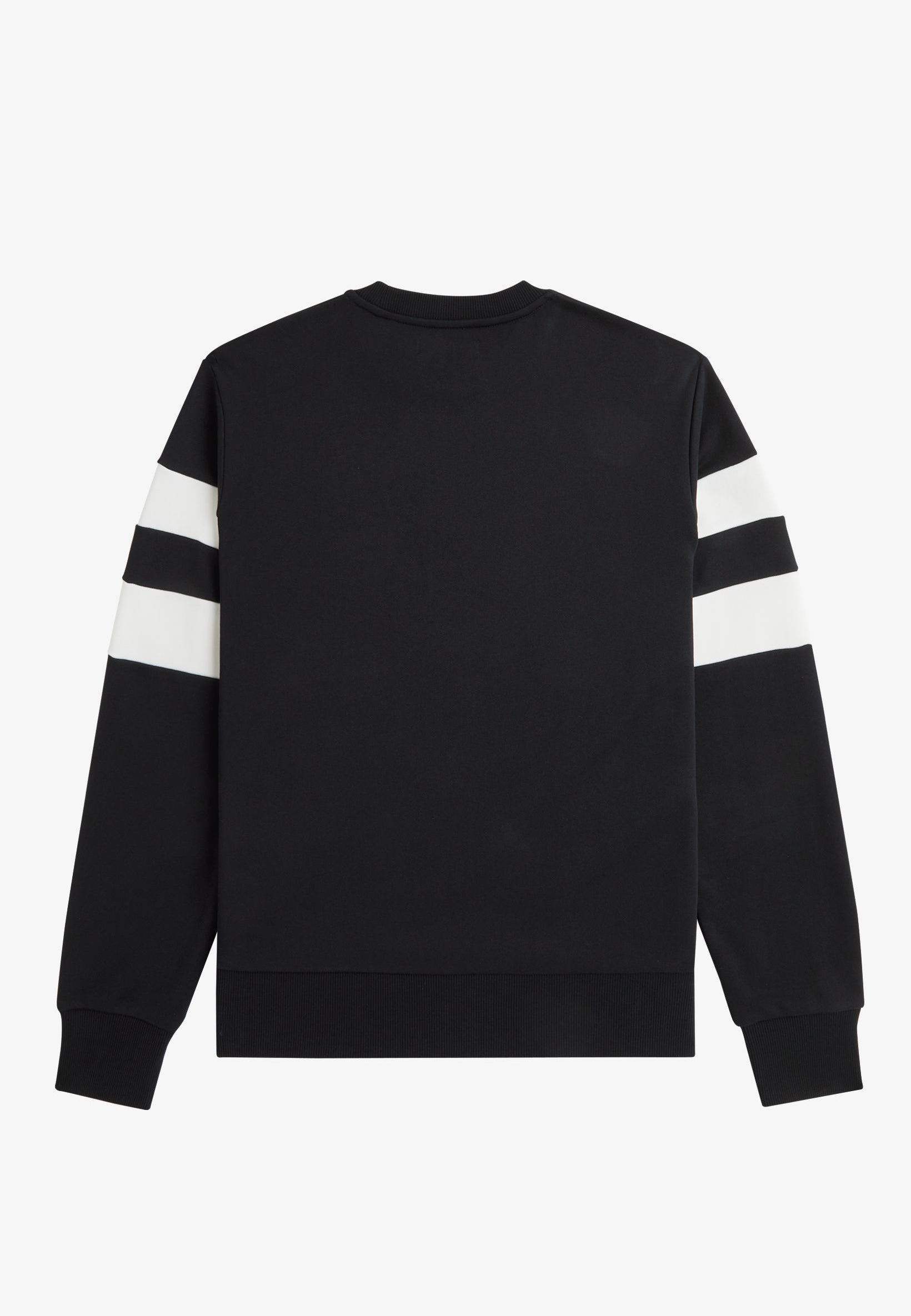 Fred Perry - Tipped Sleeve Black - Sweater Buy Cheap Largest Supplier