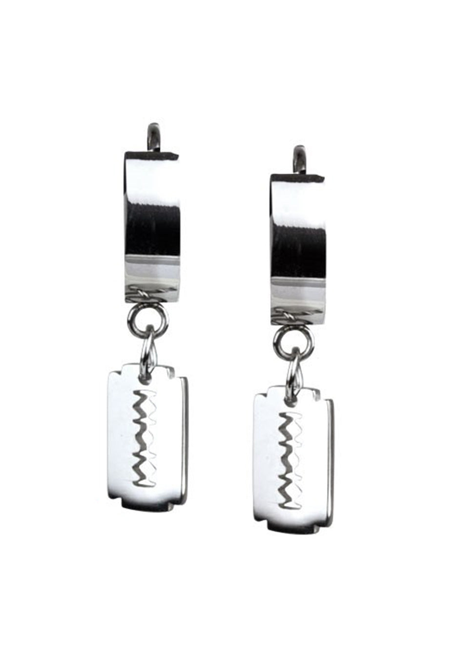 etNox - Rasierklinge Silver - Earrings Wholesale Pice Cheap Pice