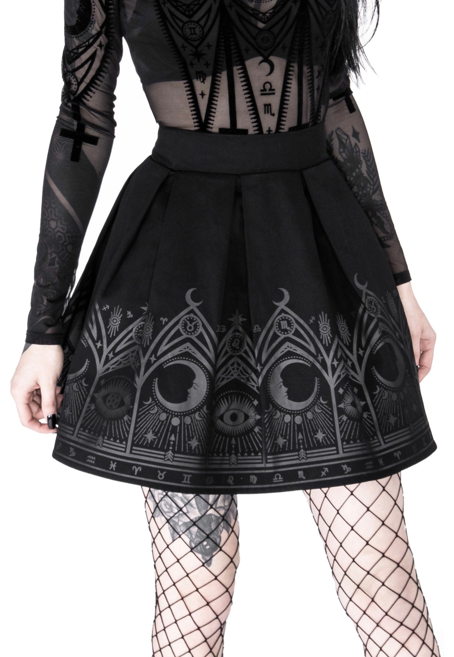 Restyle - Fortune Teller Black - Skirt Pices Cheap Pice