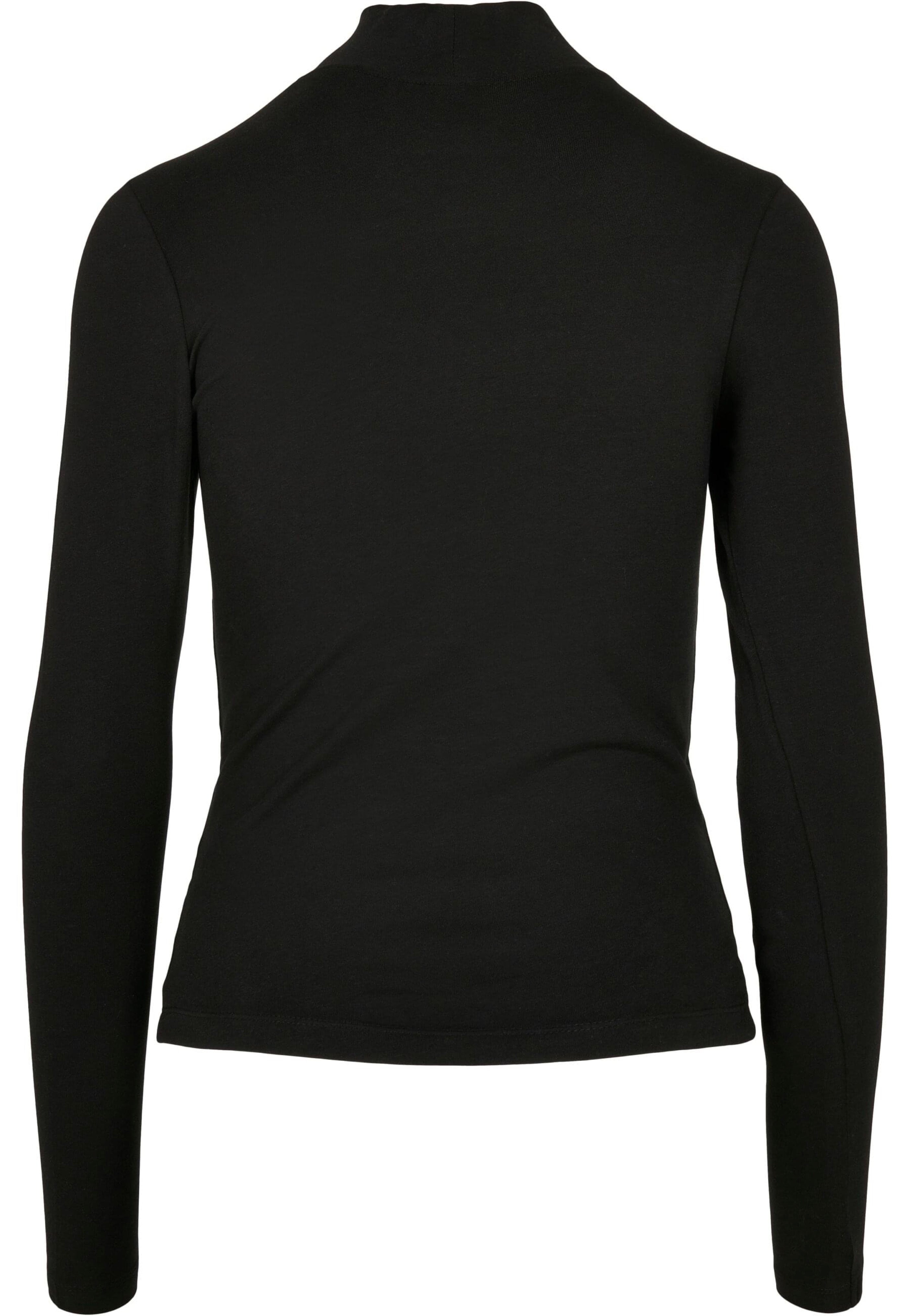 Urban Classics - Ladies Cut-Out Turtleneck Black - Longsleeve Perfect Cheap Online