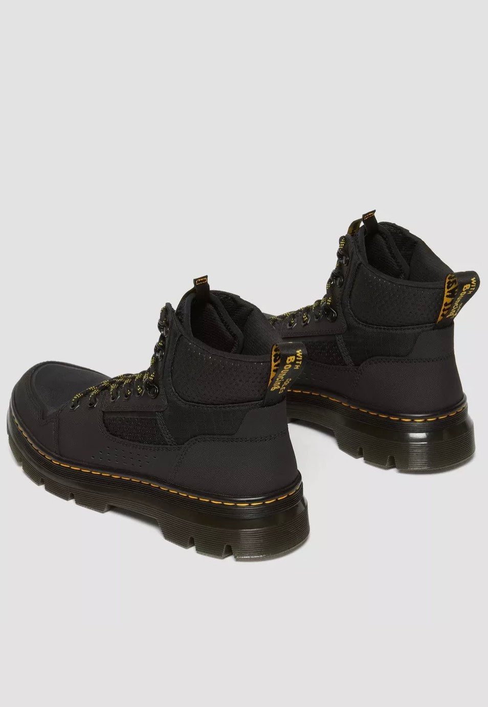 Dr. Martens - Rilla Black Ajax/Perf Spacer/Dot Emboss Poly/Hub Ripstop - Shoes Outlet Lowest Pice