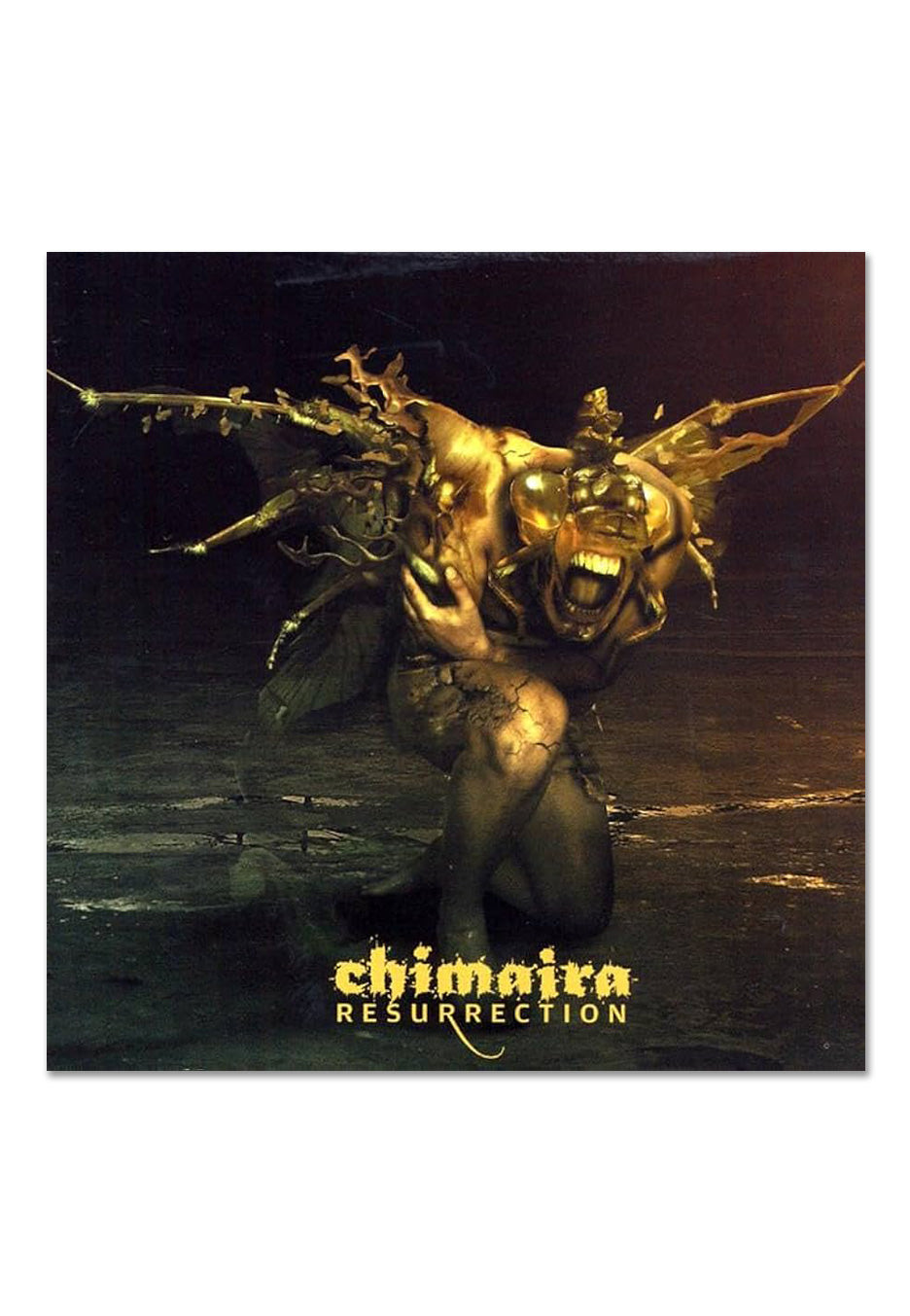 Chimaira - Resurrection Ltd. Black w/ White - Splattered 2 Vinyl Sale Authentic