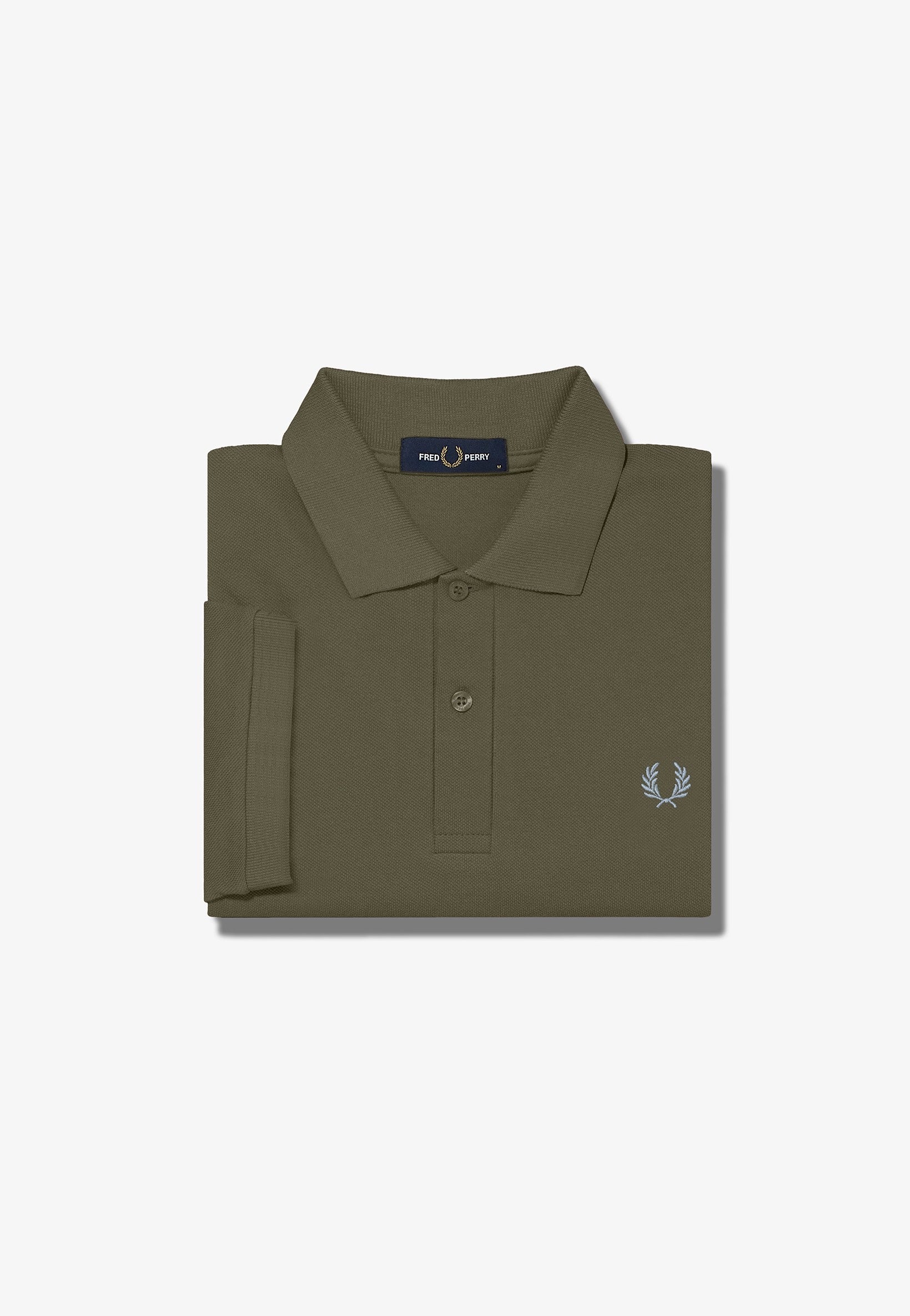 Fred Perry - Plain Uniform Green - Polo Outlet 100% Original