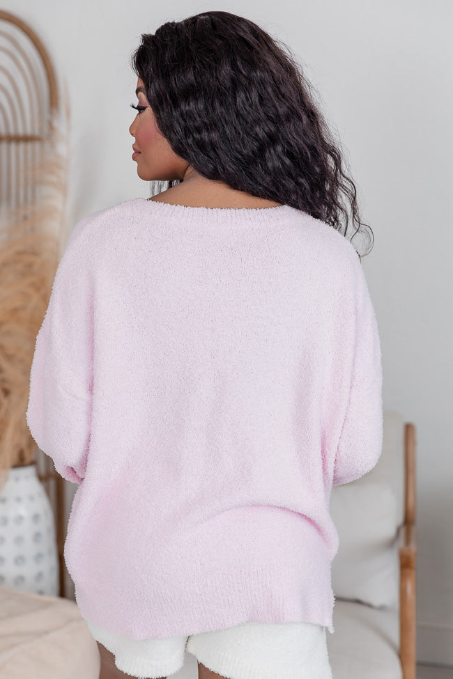 Incredibly Cozy Pink Fuzzy Sweater FINAL SALE Clearance Manchester