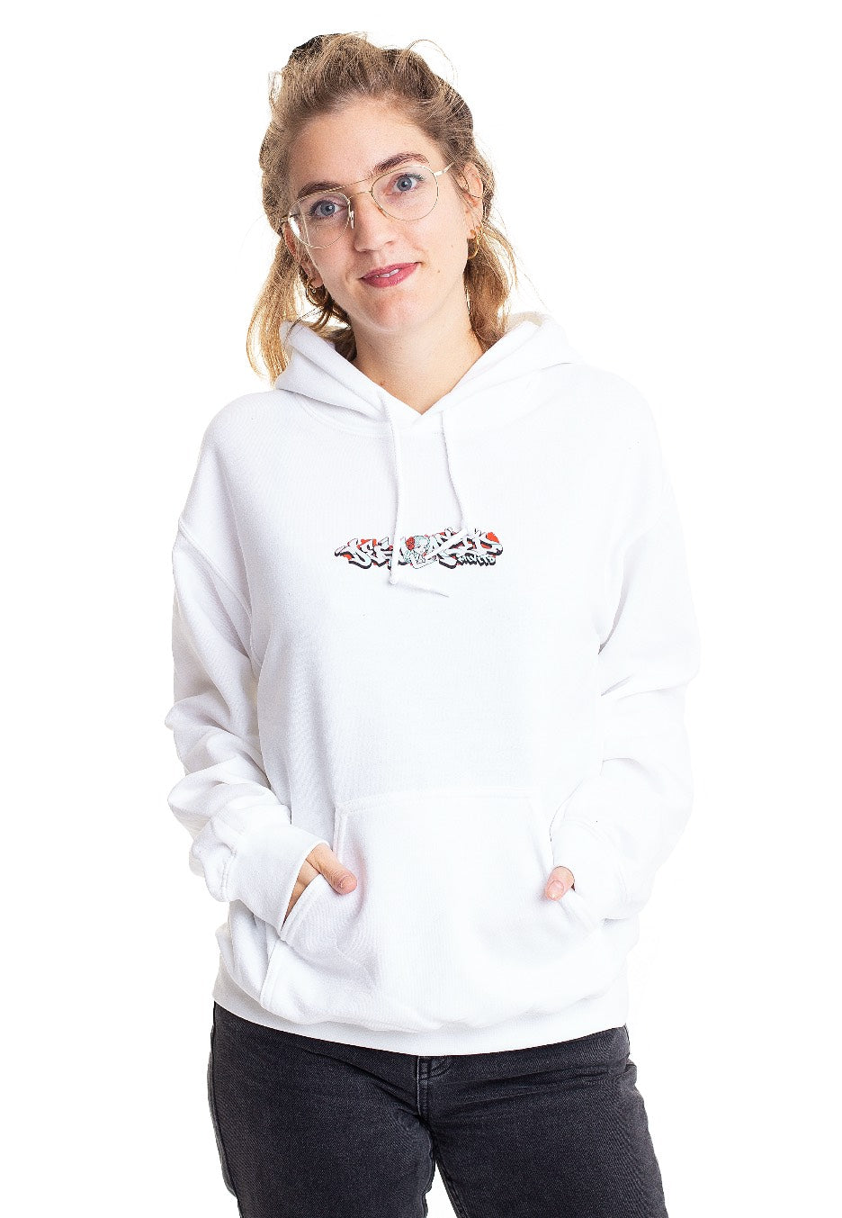 Desolated - Graffiti Girl White - Hoodie New Arrival Cheap Pice