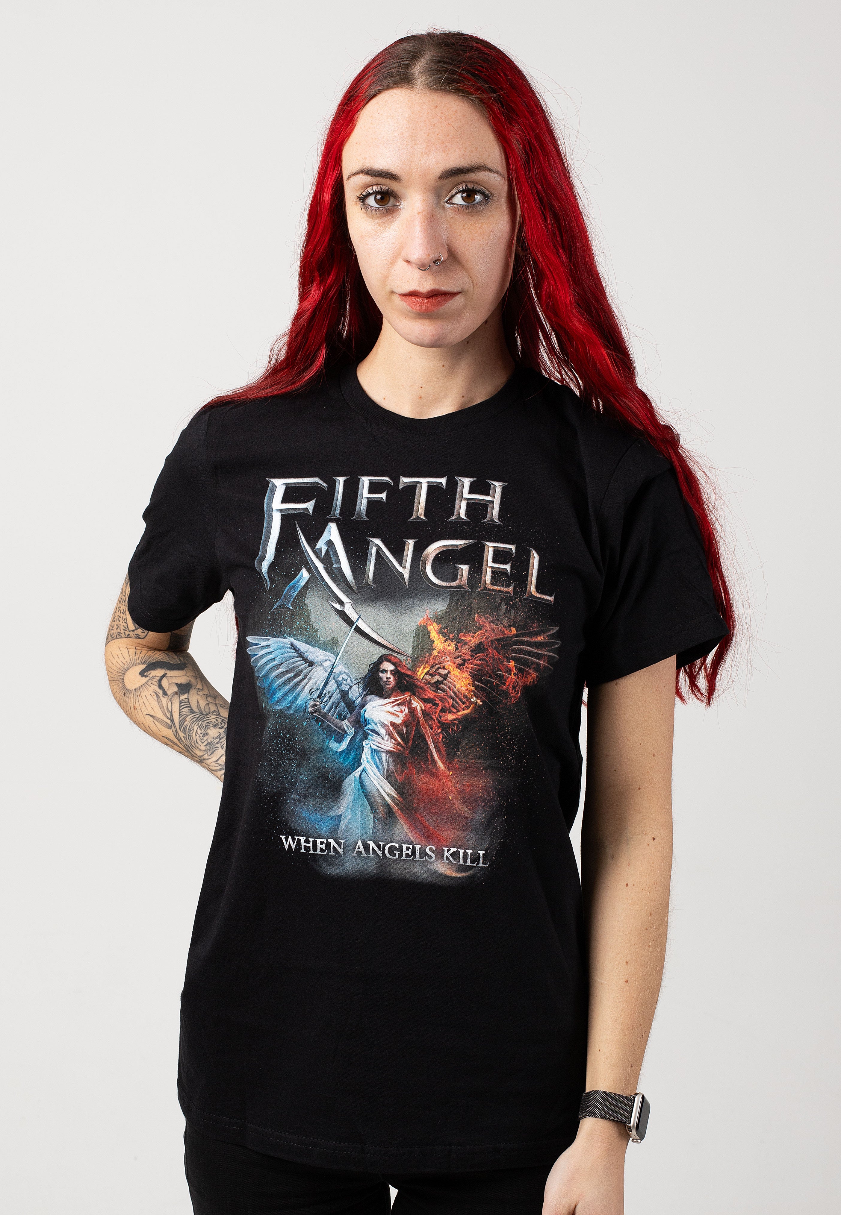 Fifth Angel - When Angels Kill - T-Shirt Release Dates Cheap Online