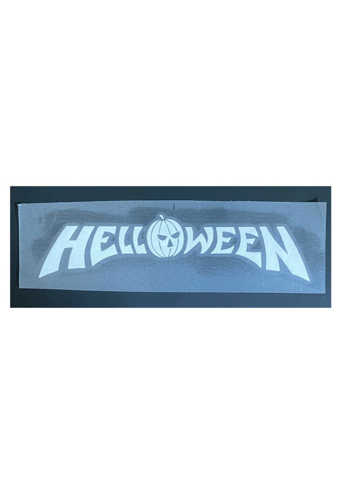 Helloween - Classic Logo White - Autoaufkleber Factory Outlet Cheap Pice