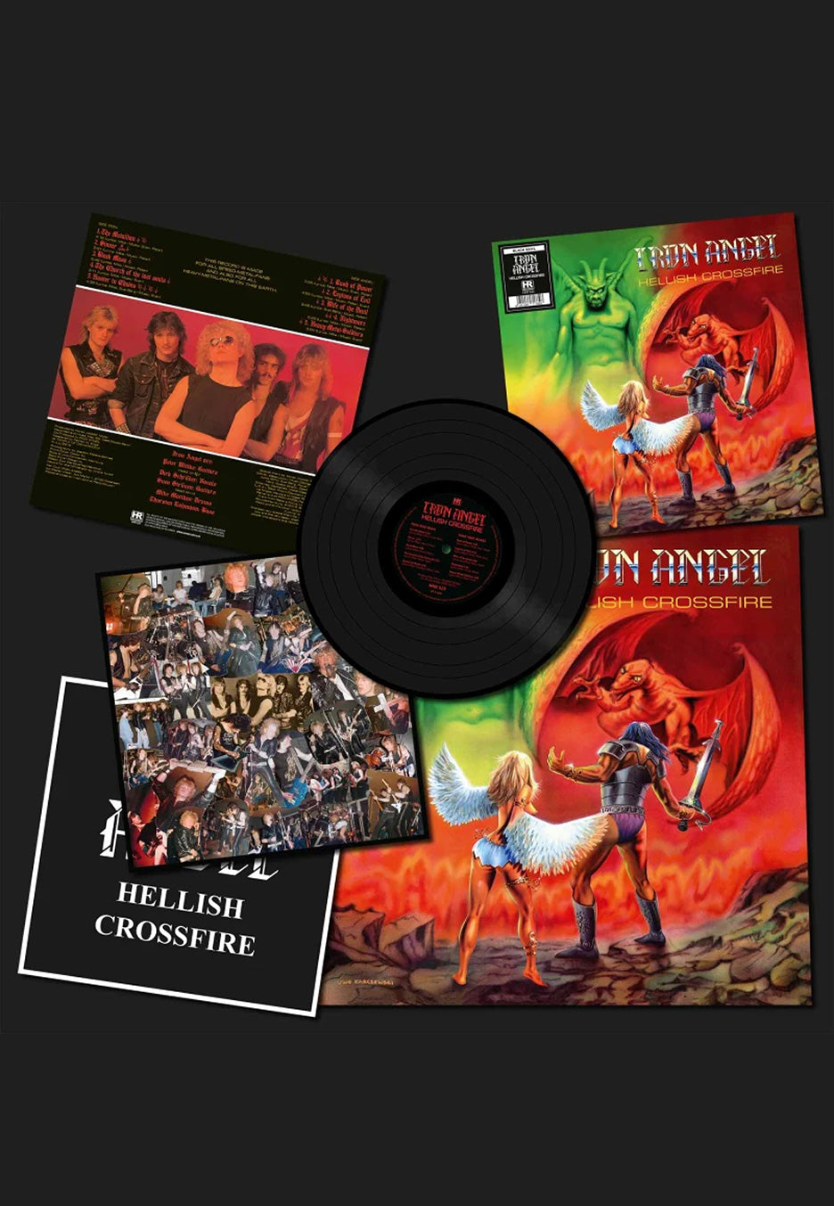 Iron Angel - Hellish Crossfire Ltd. - Vinyl High Quality For Sale