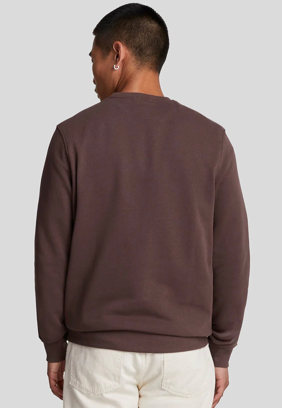 Lyle & Scott - Crew Neck Deep Mahogany - Sweater From China Sale Online