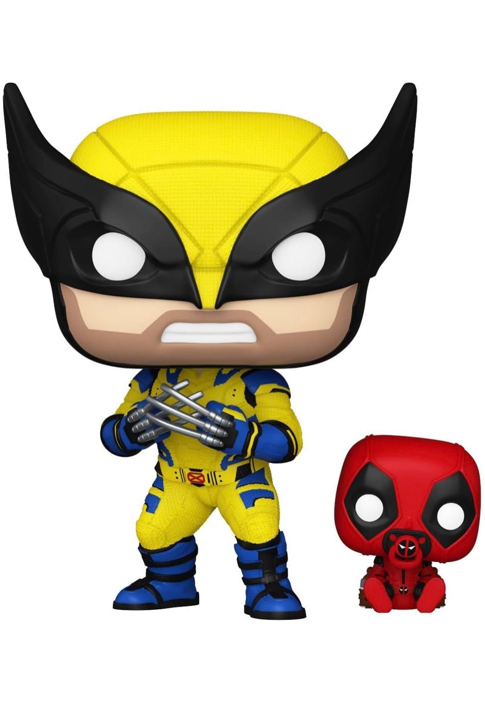 Deadpool - Deadpool 3: Wolverine w/ Babypool POP! Bobble Head - Funko Pop Free Shipping Huge Surprise