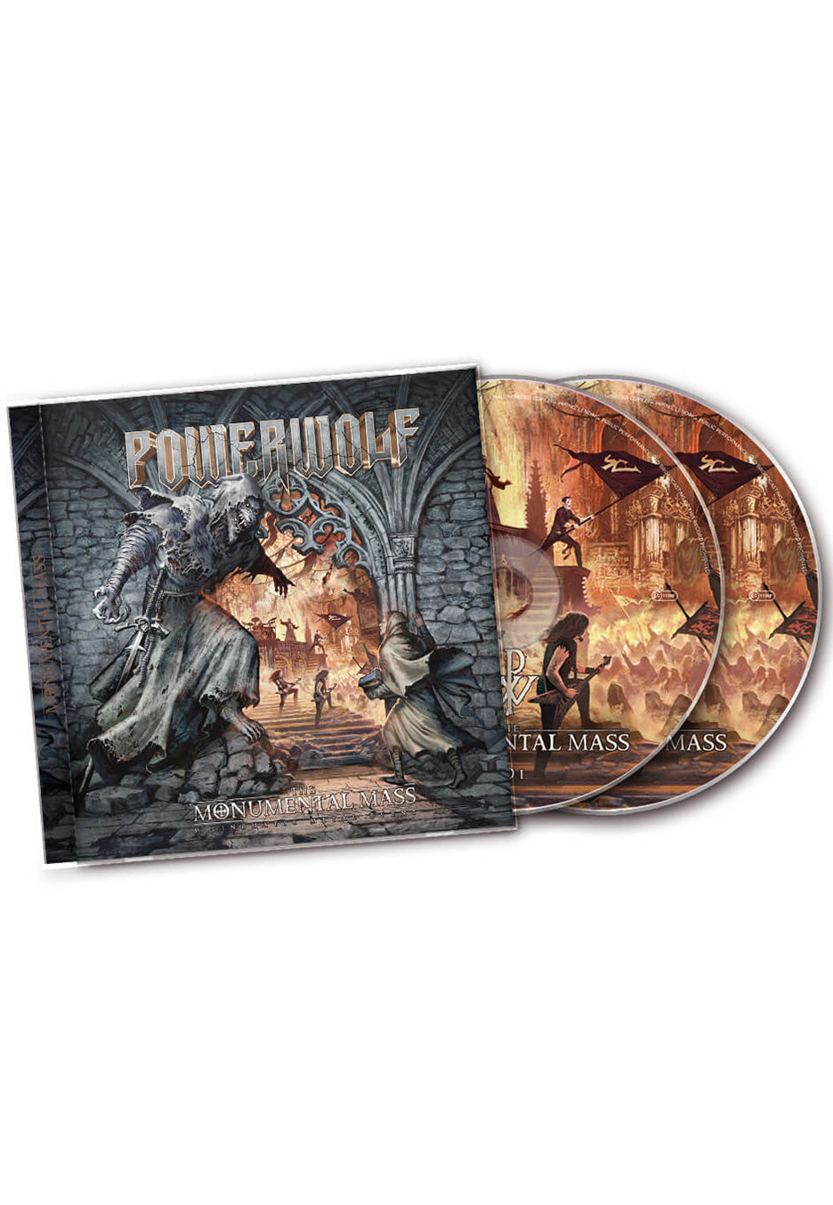 Powerwolf - The Monumental Mass: A Cinematic Metal Event - 2 CD Sale Online Online