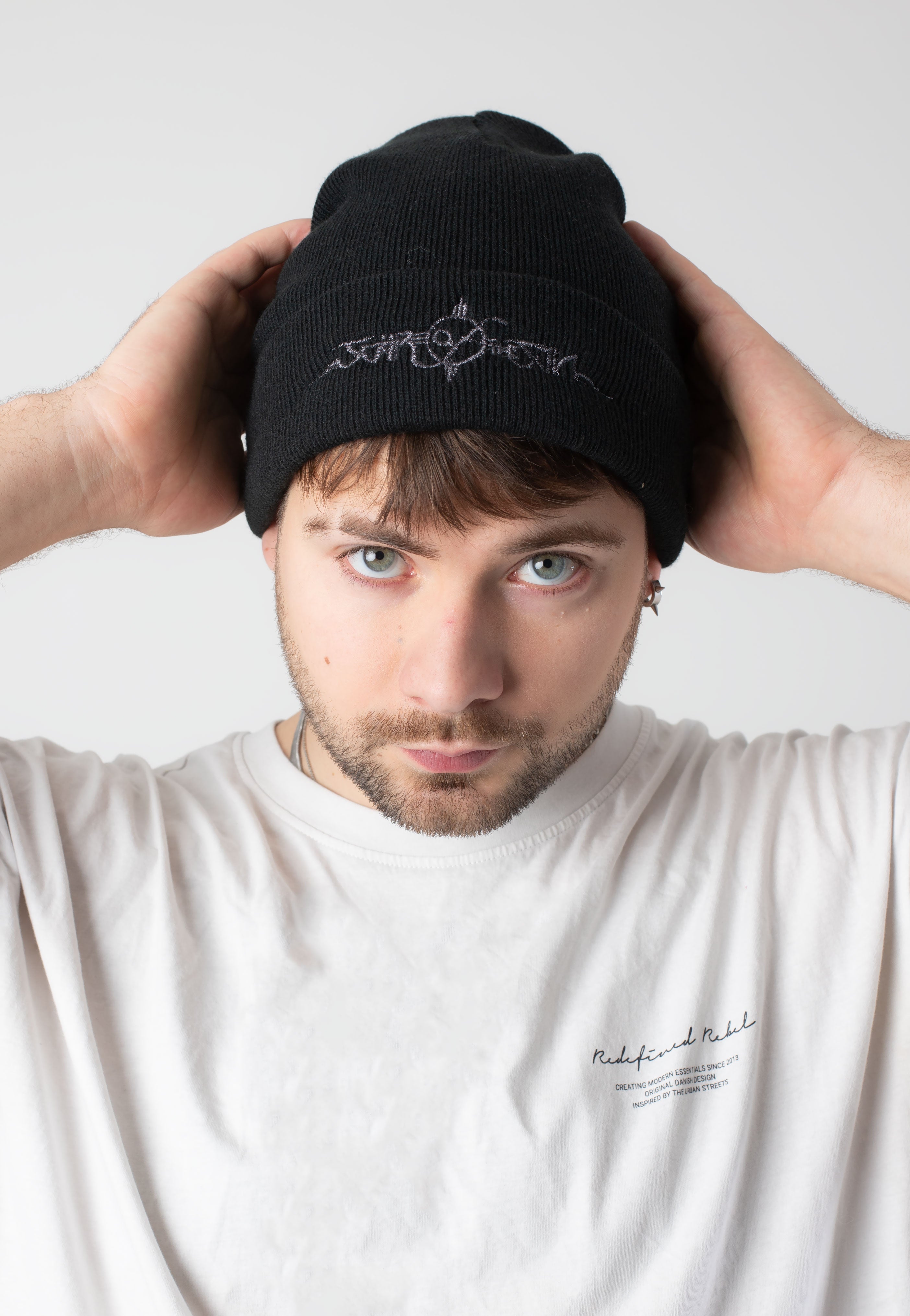 Scar Of The Sun - Logo - Long Beanie Clearance Cheapest Pice