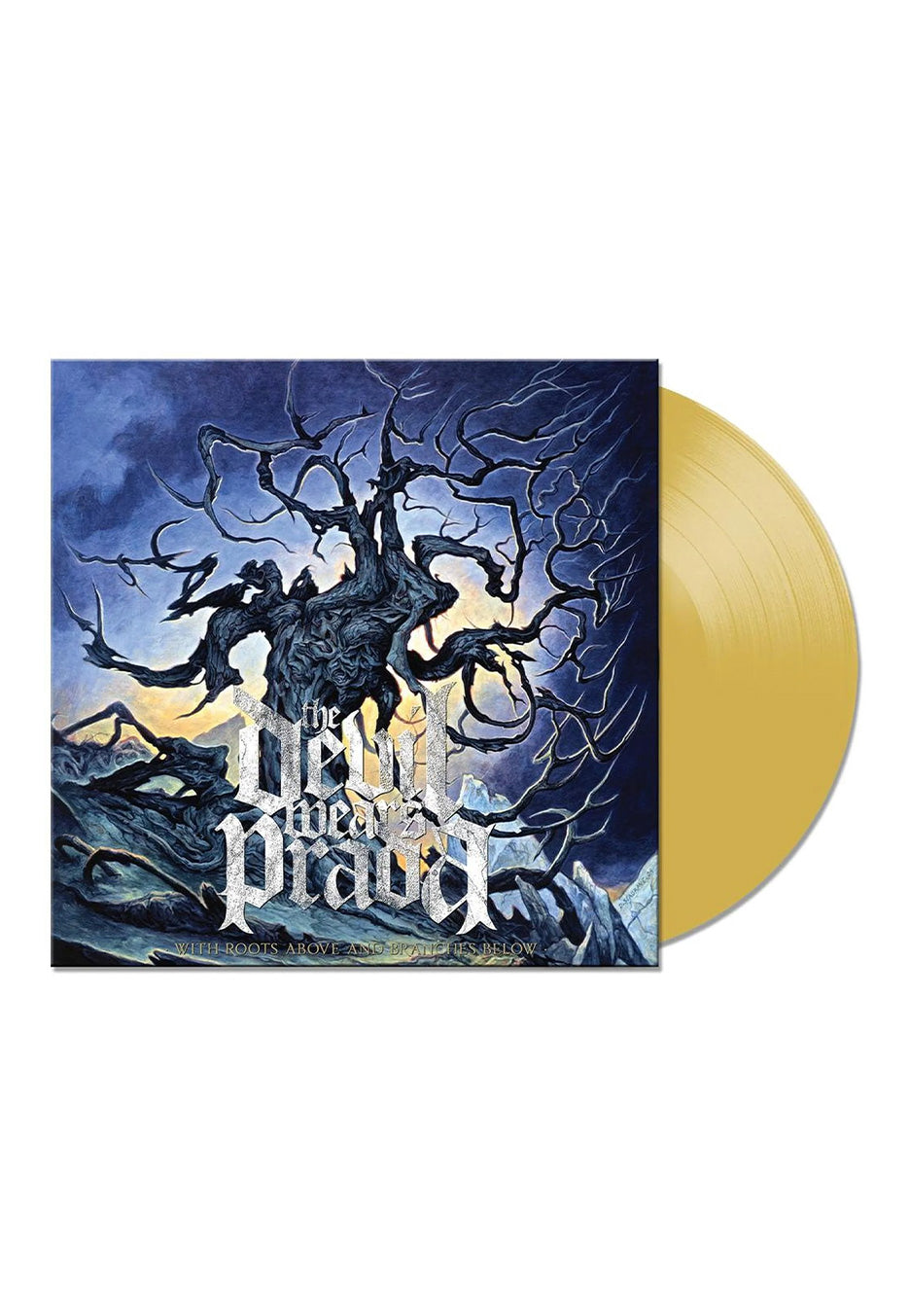 The Devil Wears Prada - With Roots Above And Branches Below (Re-Issue) Metallic Gold - Colored Vinyl Discount Sale Online