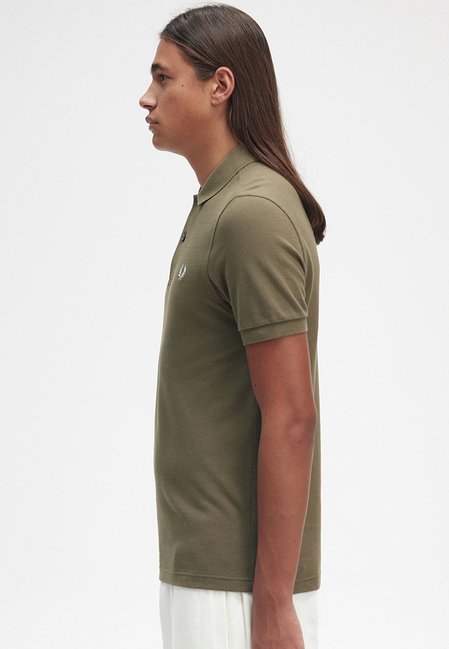 Fred Perry - Plain Uniform Green - Polo Outlet 100% Original