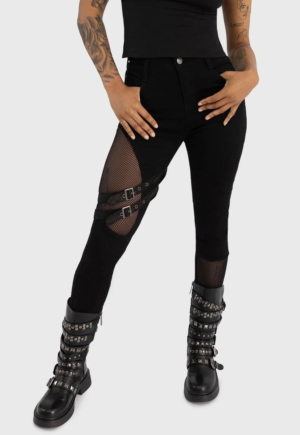 Killstar - Downfall Black - Jeans Cheap Sale