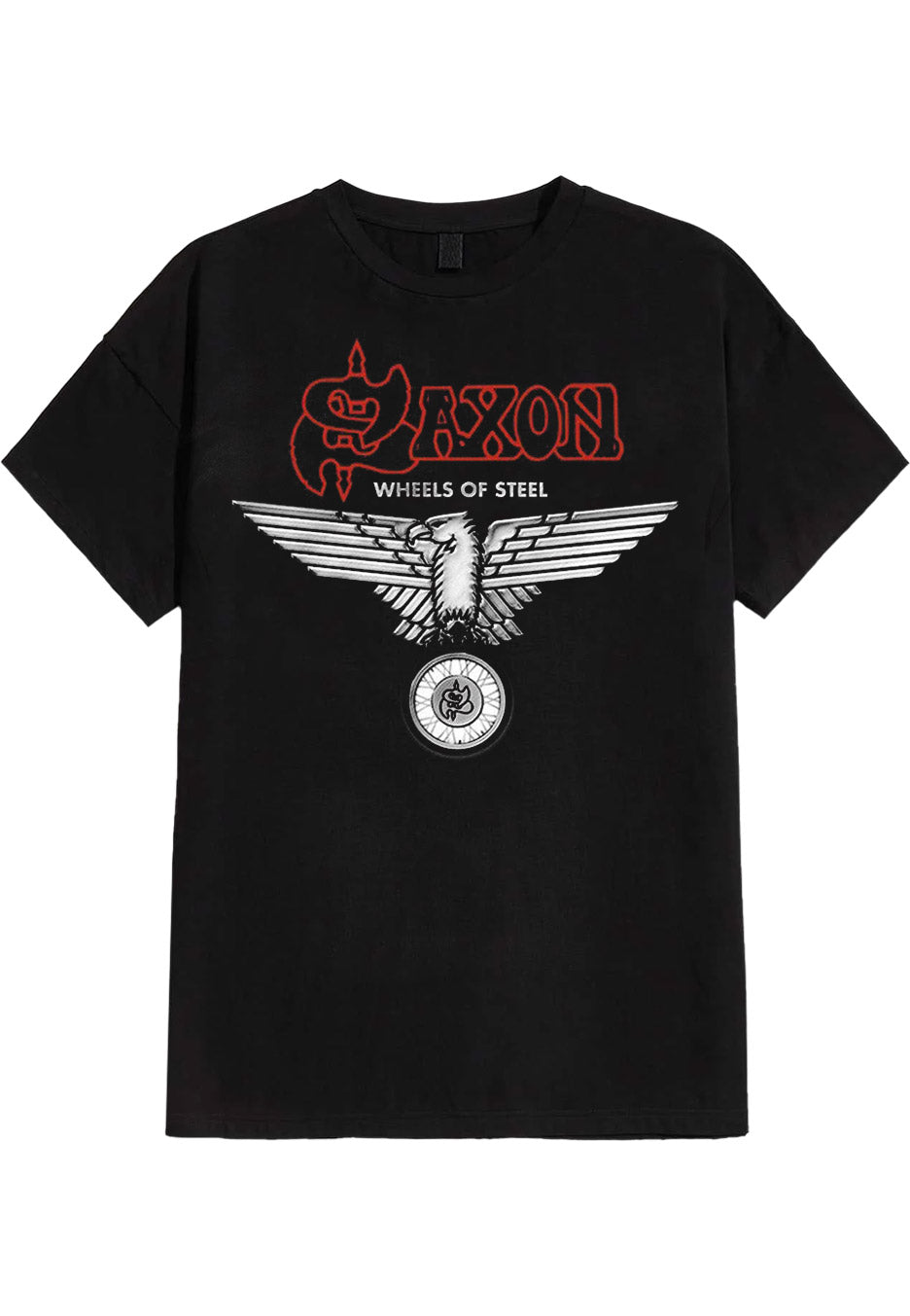 Saxon - Wheels Of Steel - T-Shirt Discount Online