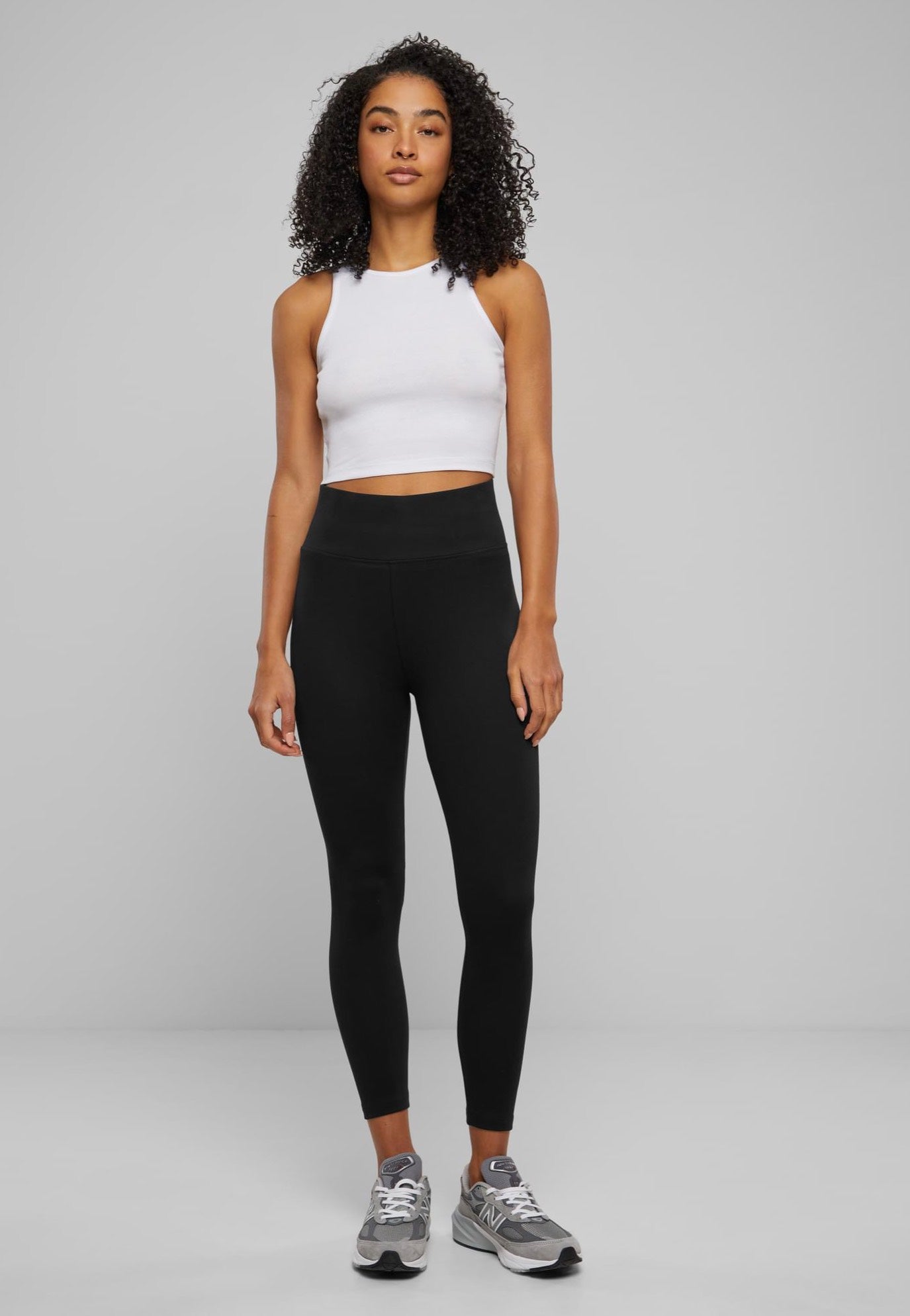 Urban Classics - Ladies Organic Cropped Rib White - Top Geniue Stockist Cheap Online