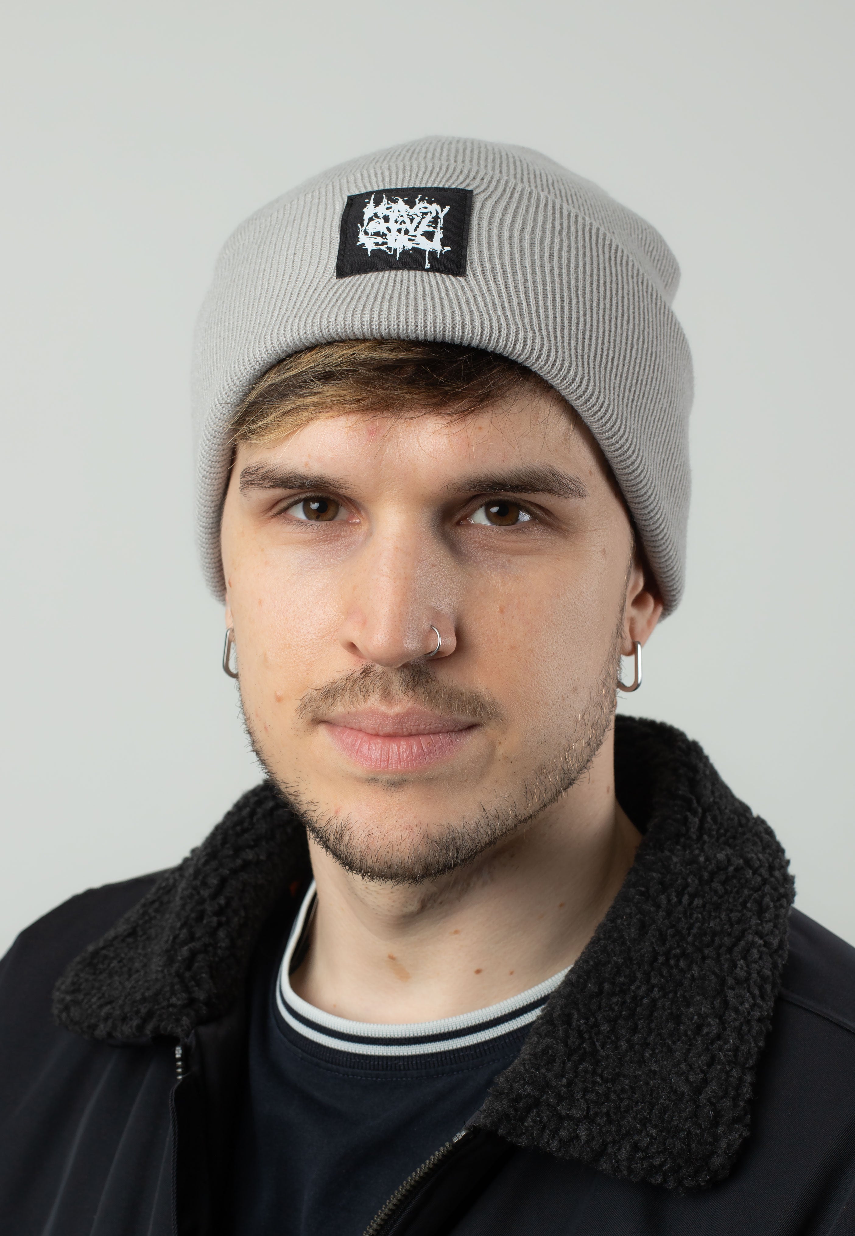 Heaven Shall Burn - Stacked Logo Grey - Long Beanie Cheap Sale Online