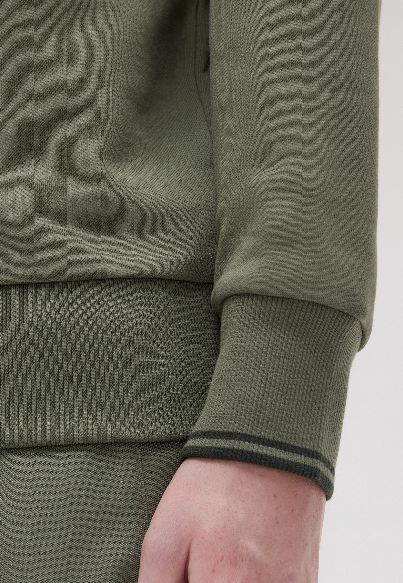 Fred Perry - Half Zip Laurel Wreath Green/Night Green - Sweater Latest Sale Online