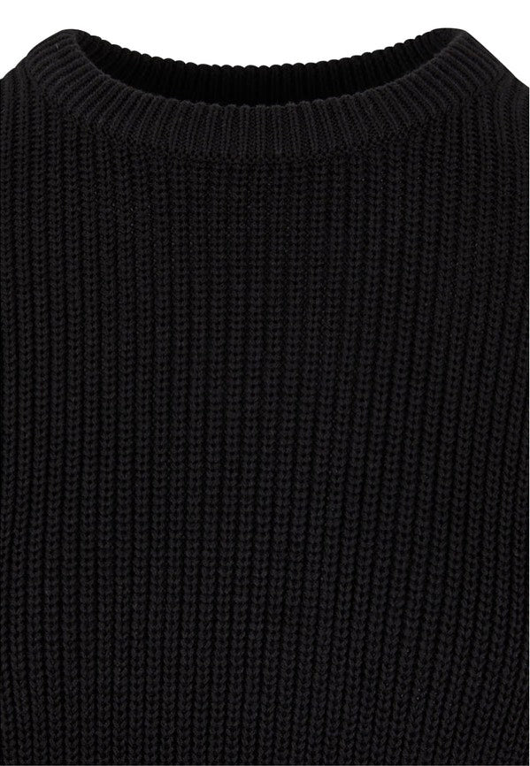 Urban Classics - Ladies Rib Knit Black - Pullover Pick A Best