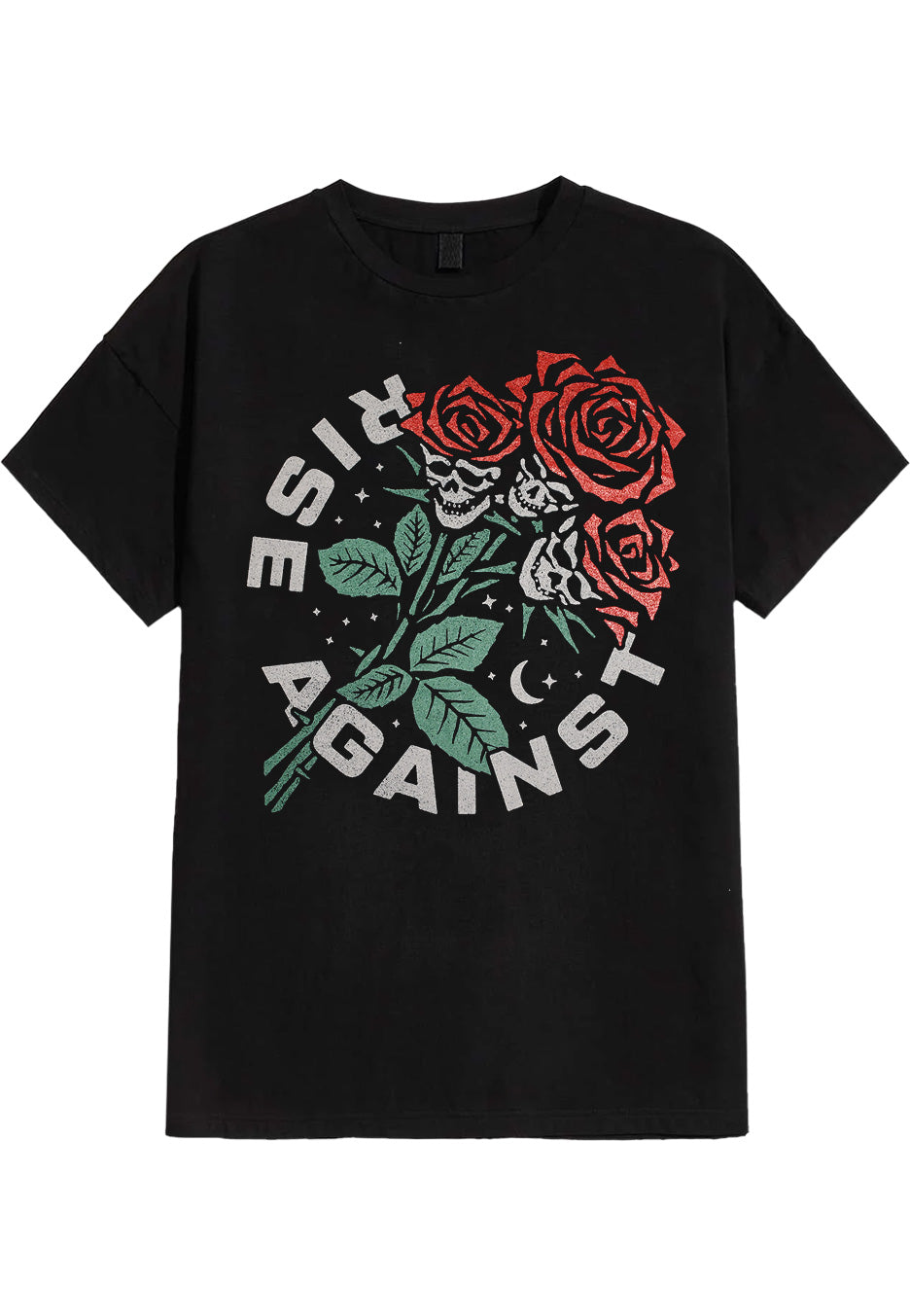 Rise Against - Skull Bouqet - T-Shirt Free Shipping Shop For