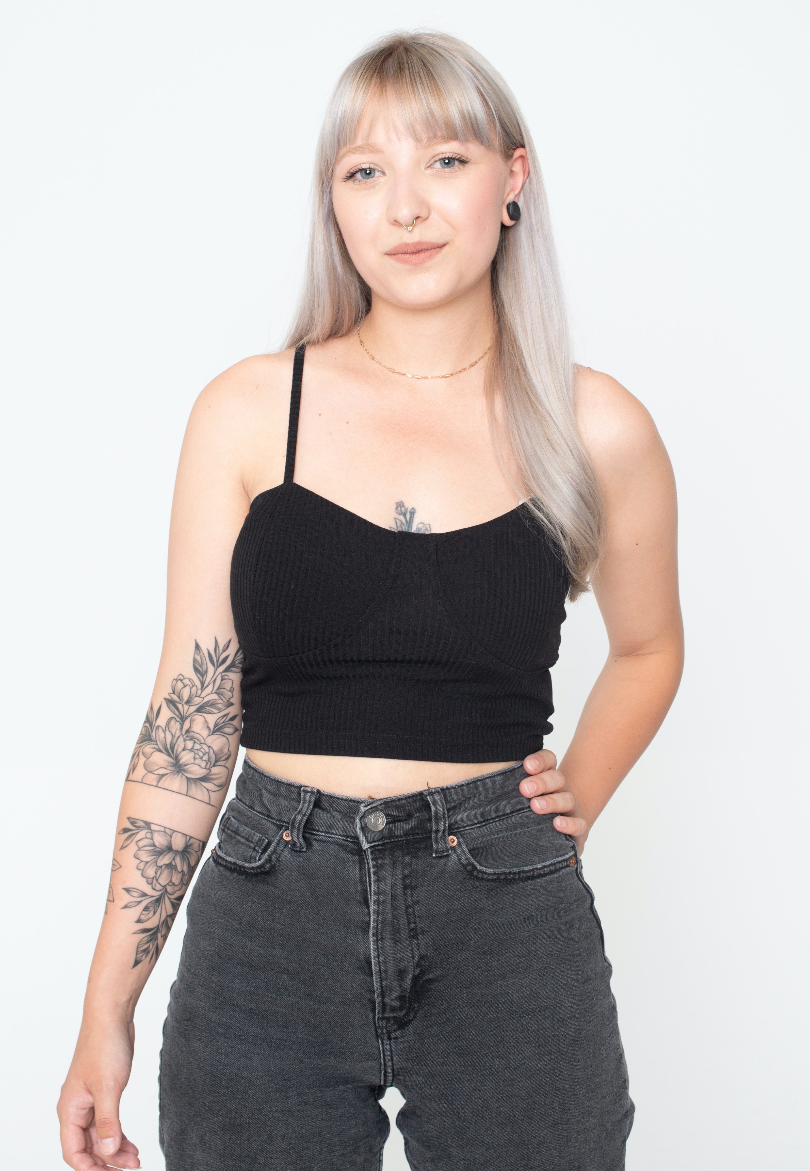 Noisy May - Adele Crop Black - Top Cheap Genuine