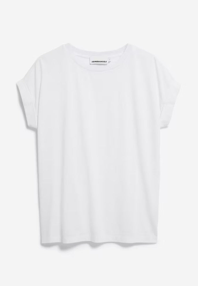 Armedangels - Idaara Circular Used White - T-Shirt Outlet Cheap Pices