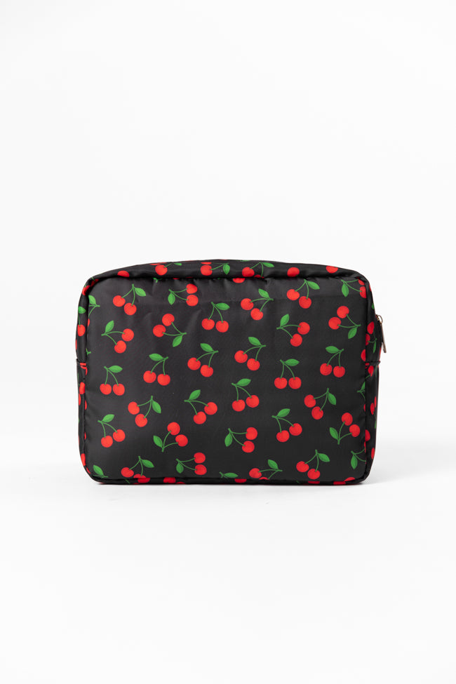 Cherries 4 Piece Travel Pouch Set Pictures Cheap Online