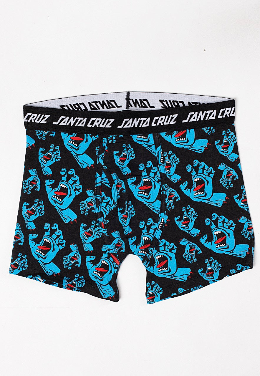 Santa Cruz - Hands All Over Brief Black - Boxershorts Tumblr Online